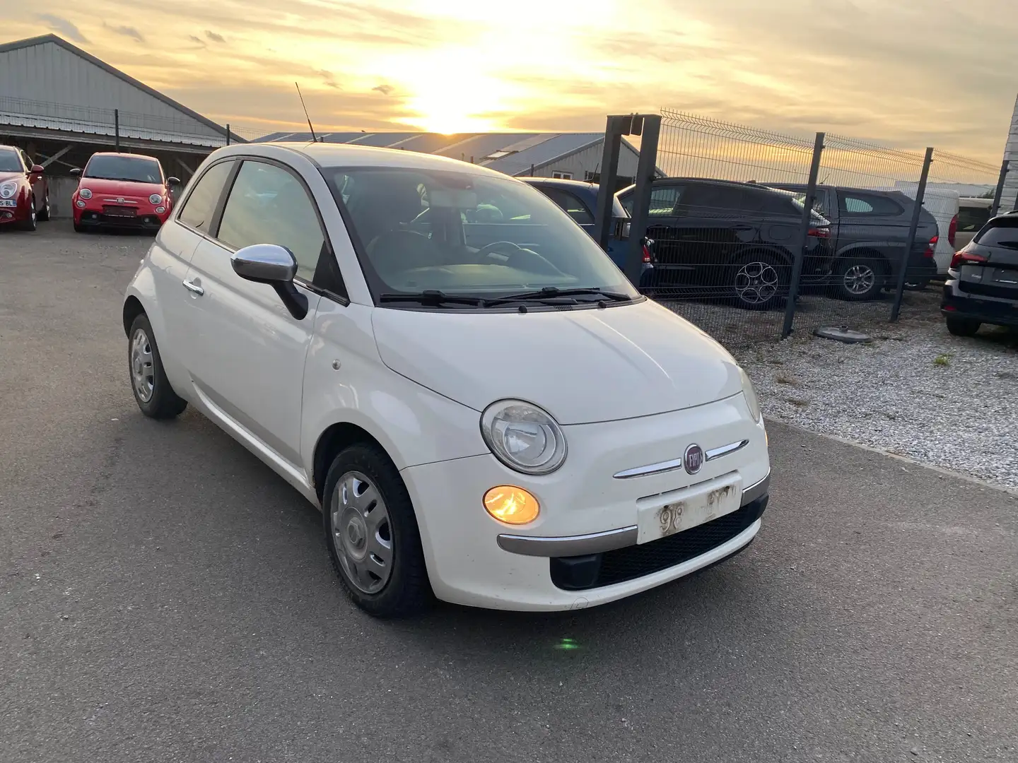 Fiat 500 500 1.3 Multijet Pop sans clim VENTE MARCHAND Blanc - 2