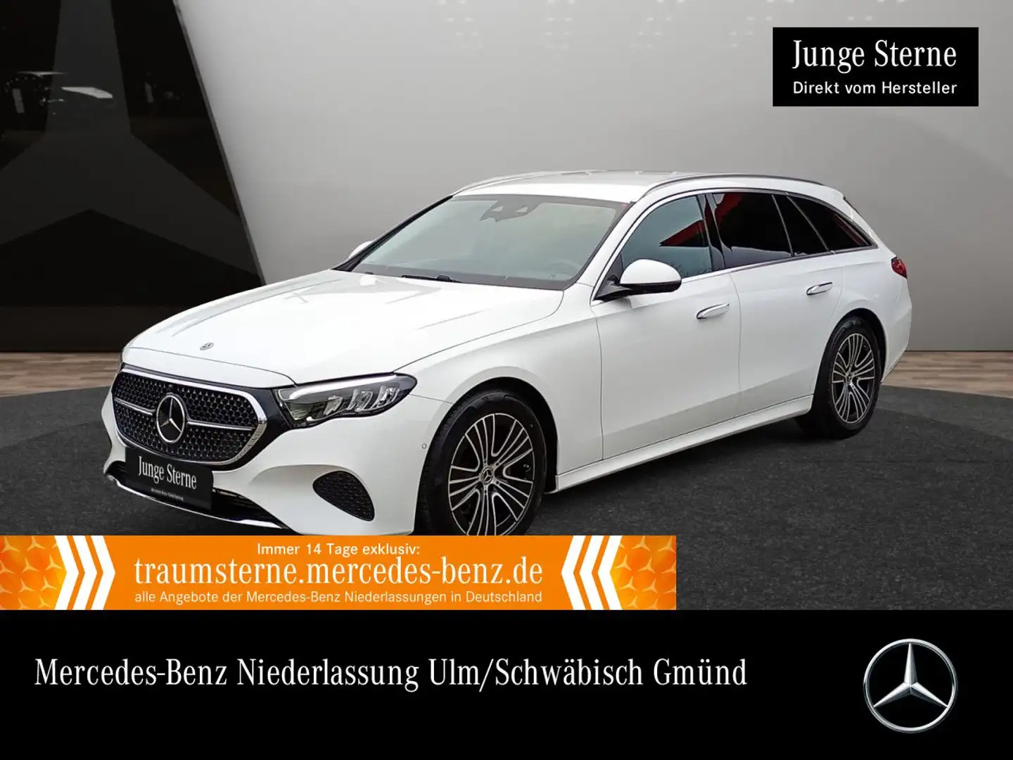 Mercedes-Benz E 200 T Avantgarde Fahrass Distr. LED Kamera PTS Weiß - 1