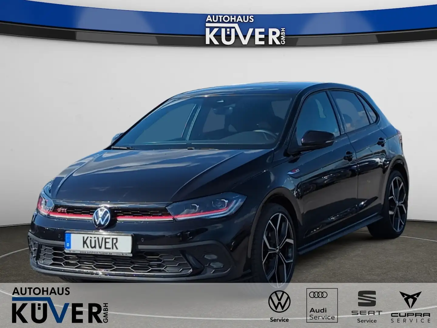 Volkswagen Polo GTI 2,0 TSI DSG Navi+ACC+Pano+IQ+18´´ Schwarz - 1