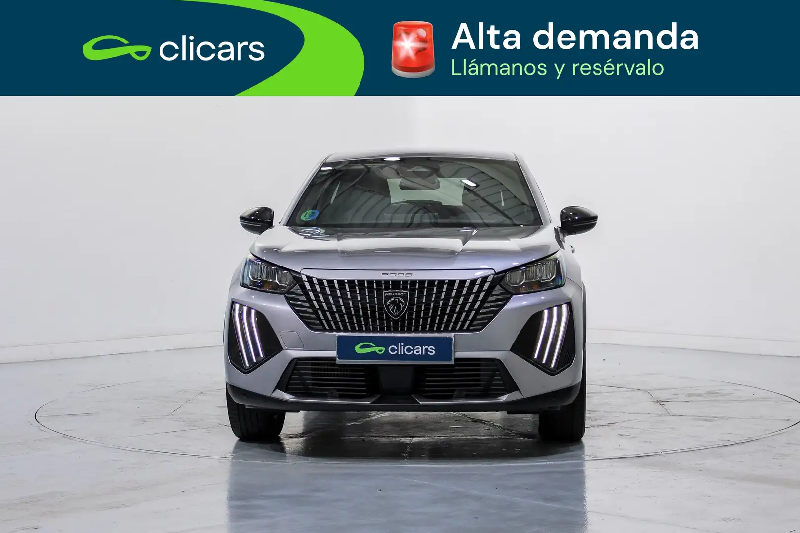 Peugeot 2008 Hybrid Allure Plus eDCS6 145 Gris - 2