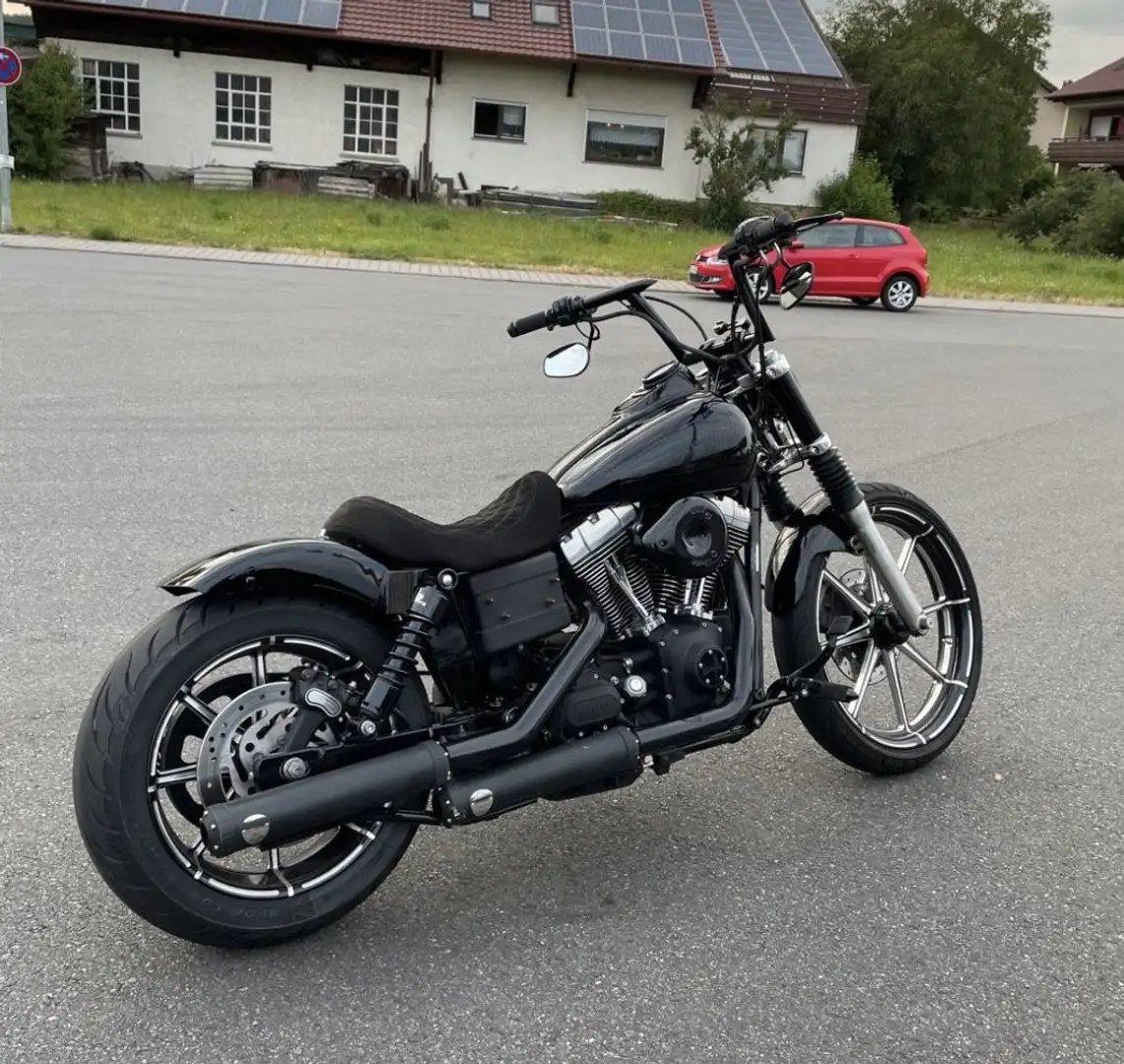 Harley-Davidson Dyna Street Bob Custom Umbau | 5HD1 | TwinCam Negru - 2