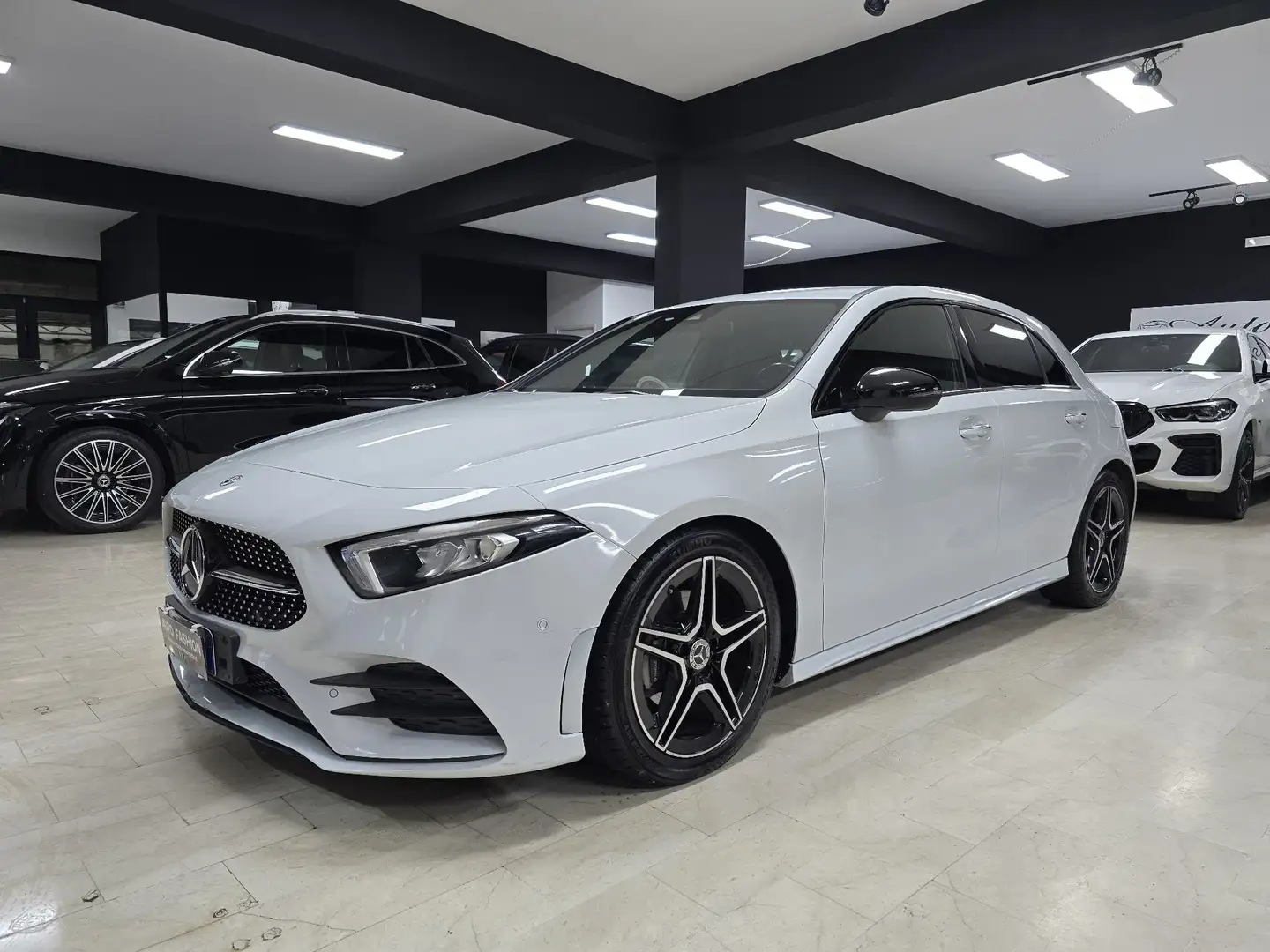 Mercedes-Benz A 180 Classe A - W177 2019 d Premium auto Bianco - 1