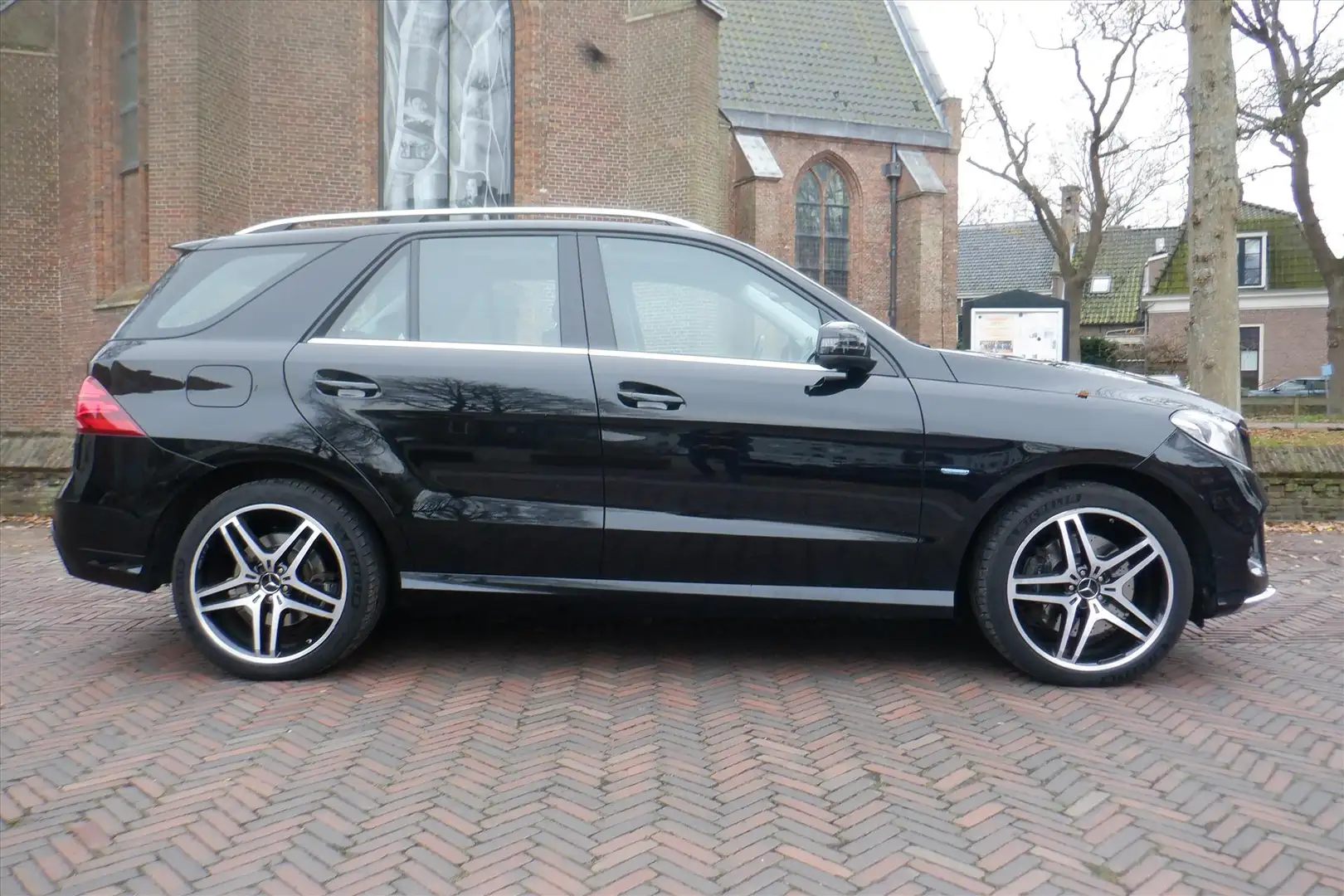 Mercedes-Benz GLE 500 500e 442pk 4MATIC 7G-EERSTE EIGENAAR- AMG Sport Ed Negro - 1