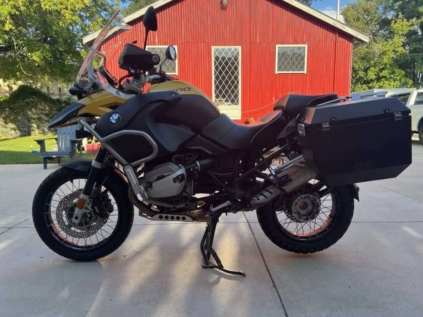 BMW R 1200 GS Jaune - 2