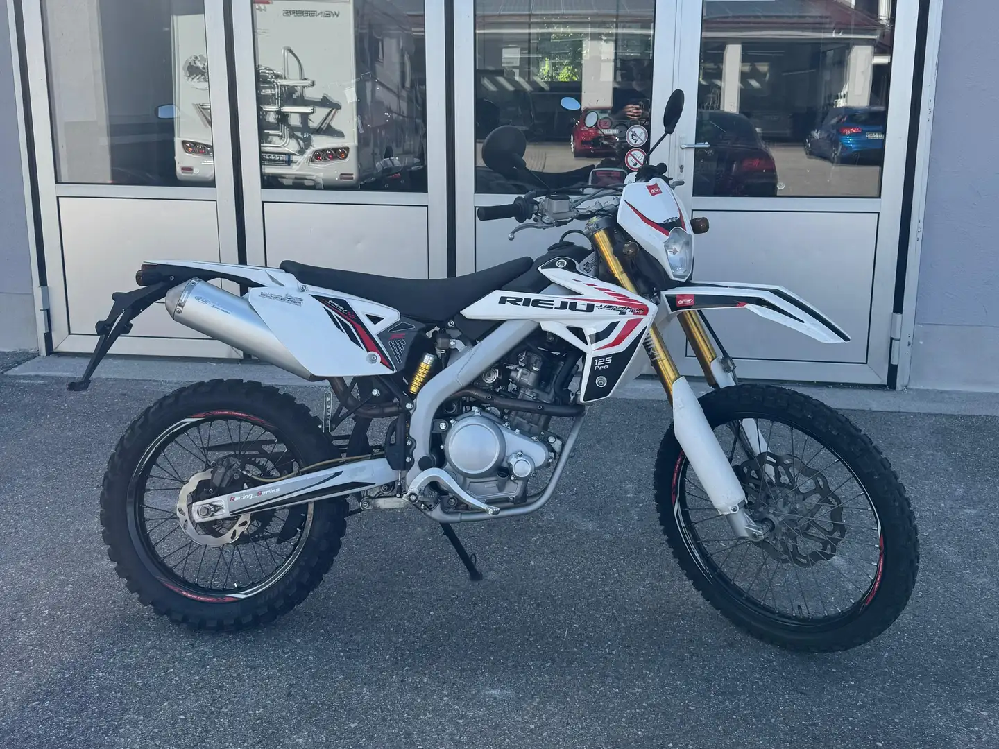 Rieju Marathon MRT Cross Pro 125 Bianco - 1