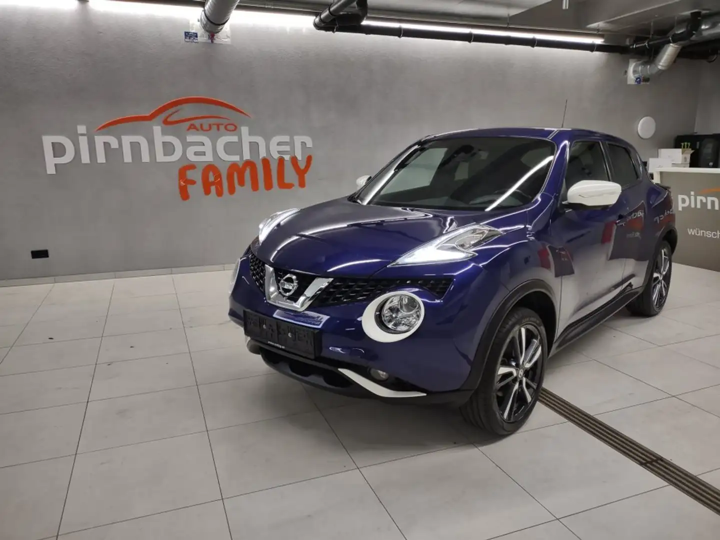 Nissan Juke 1,2 DIG-T N-Vision Bleu - 1