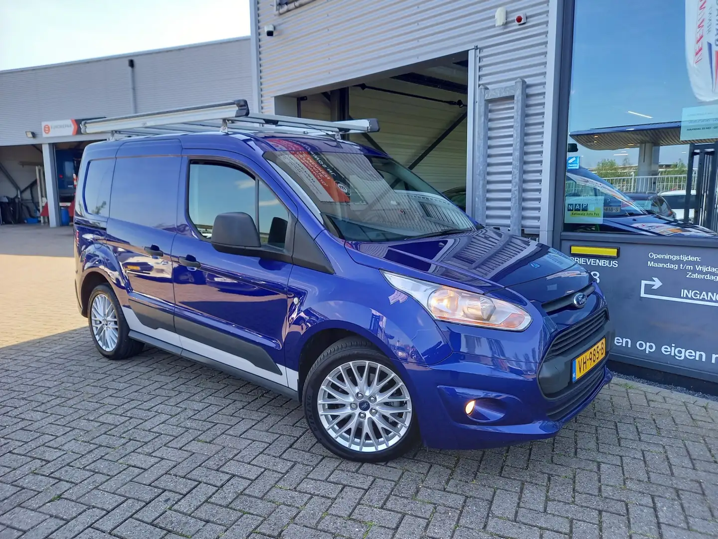 Ford Transit Connect 1.6 TDCI L1 Trend - CAMERA - PDC - TREKHAAK - AIRC Blauw - 2