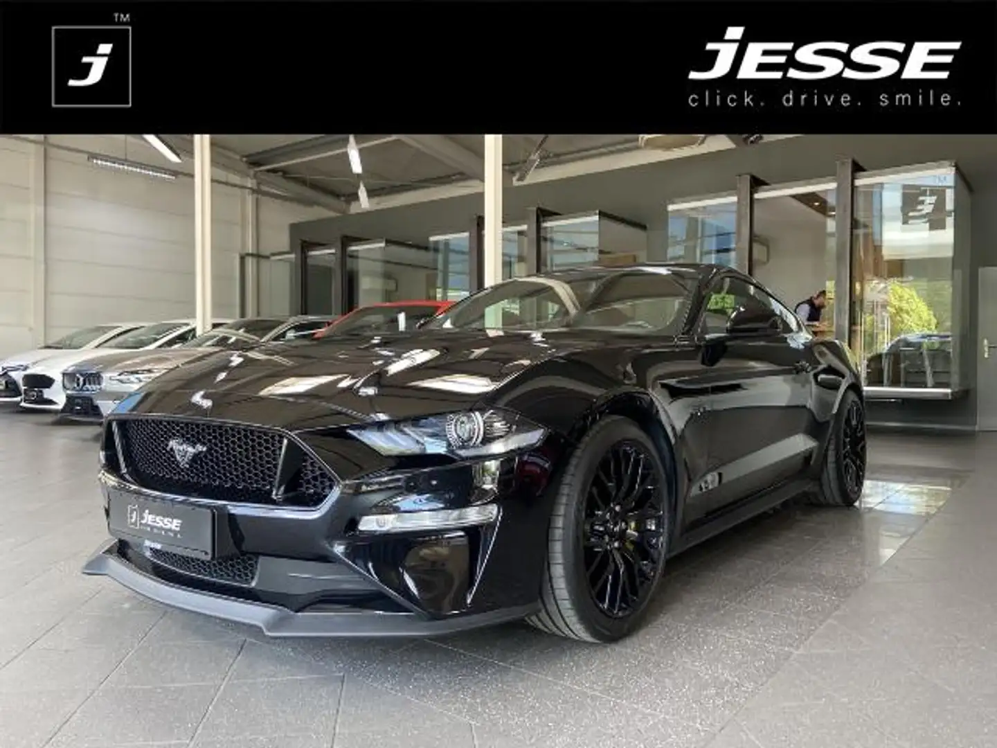 Ford Mustang 5.0 V8 GT Perfomance LED SportAGA D-FZG Schwarz - 1
