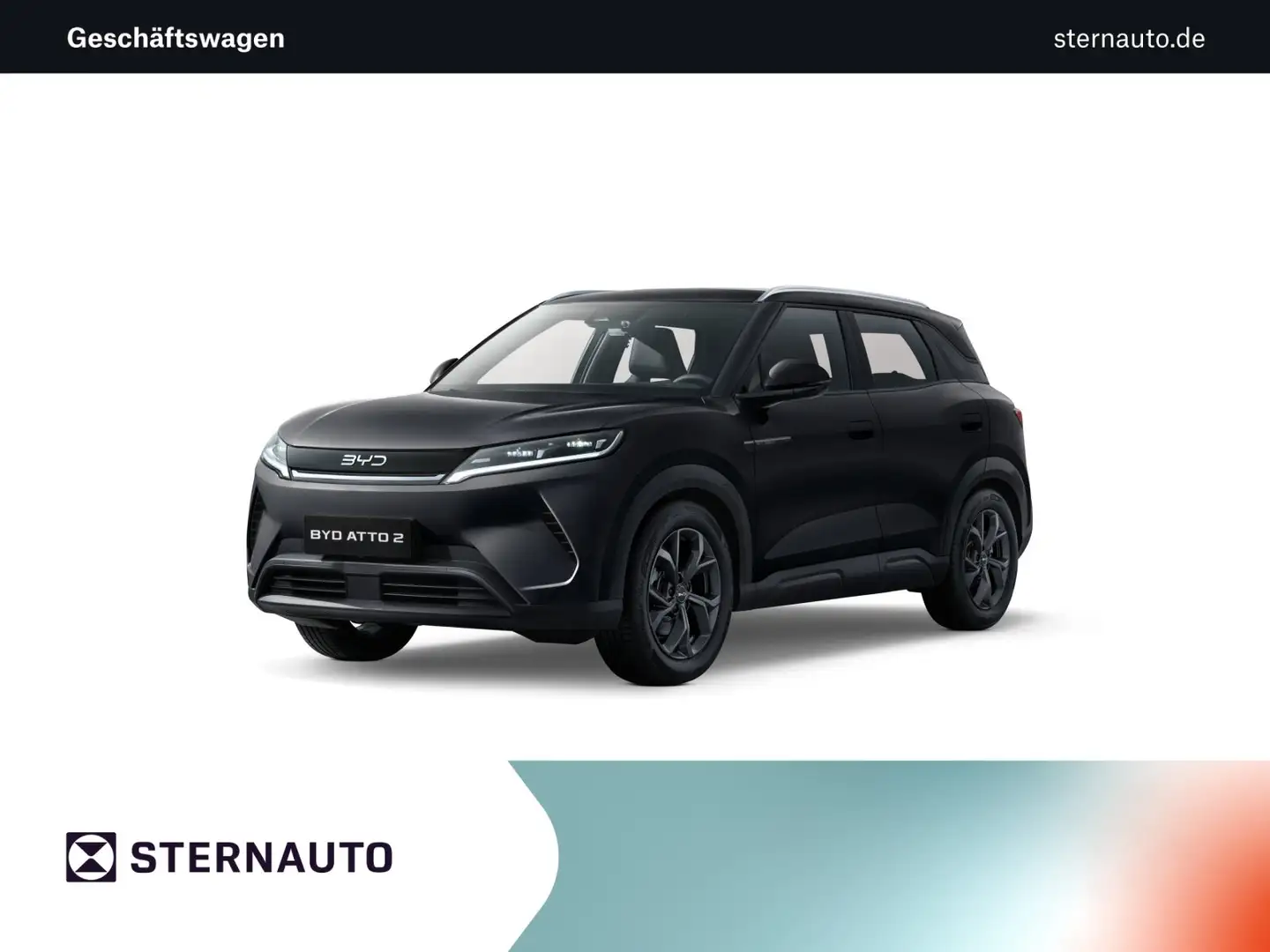 BYD Atto 2 ATTO 2 Boost Navi/Pano.-Dach/el.Sitzv./Dachrel. Negro - 1