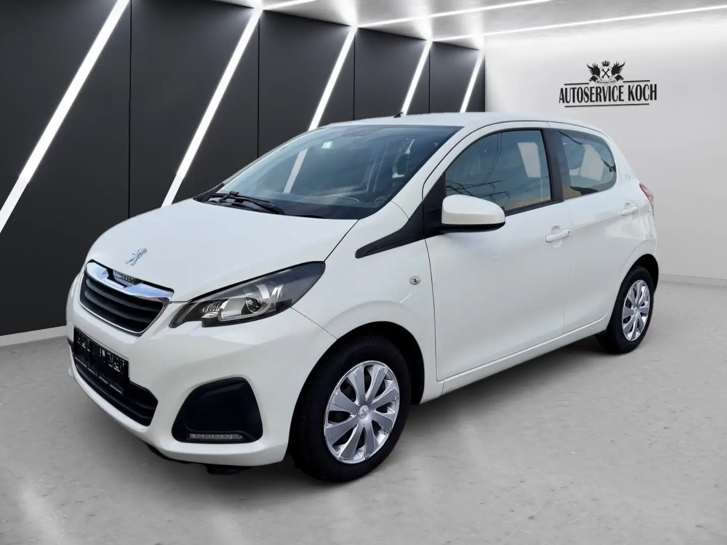 Peugeot 108 Active Finanzierung Garantie Weiß - 2