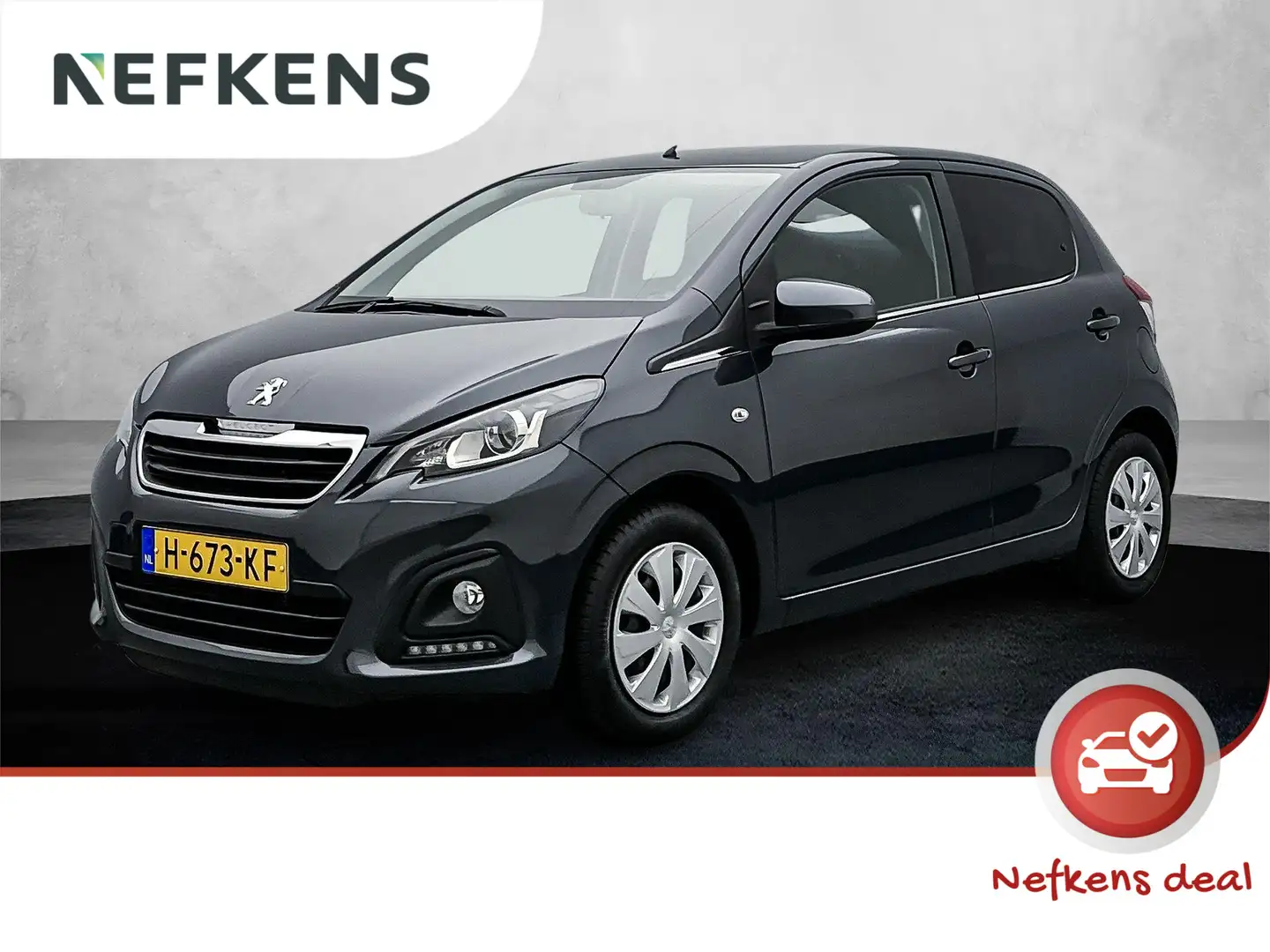 Peugeot 108 Active 72pk | Airco | Elektrische ramen | Centrale Grijs - 1