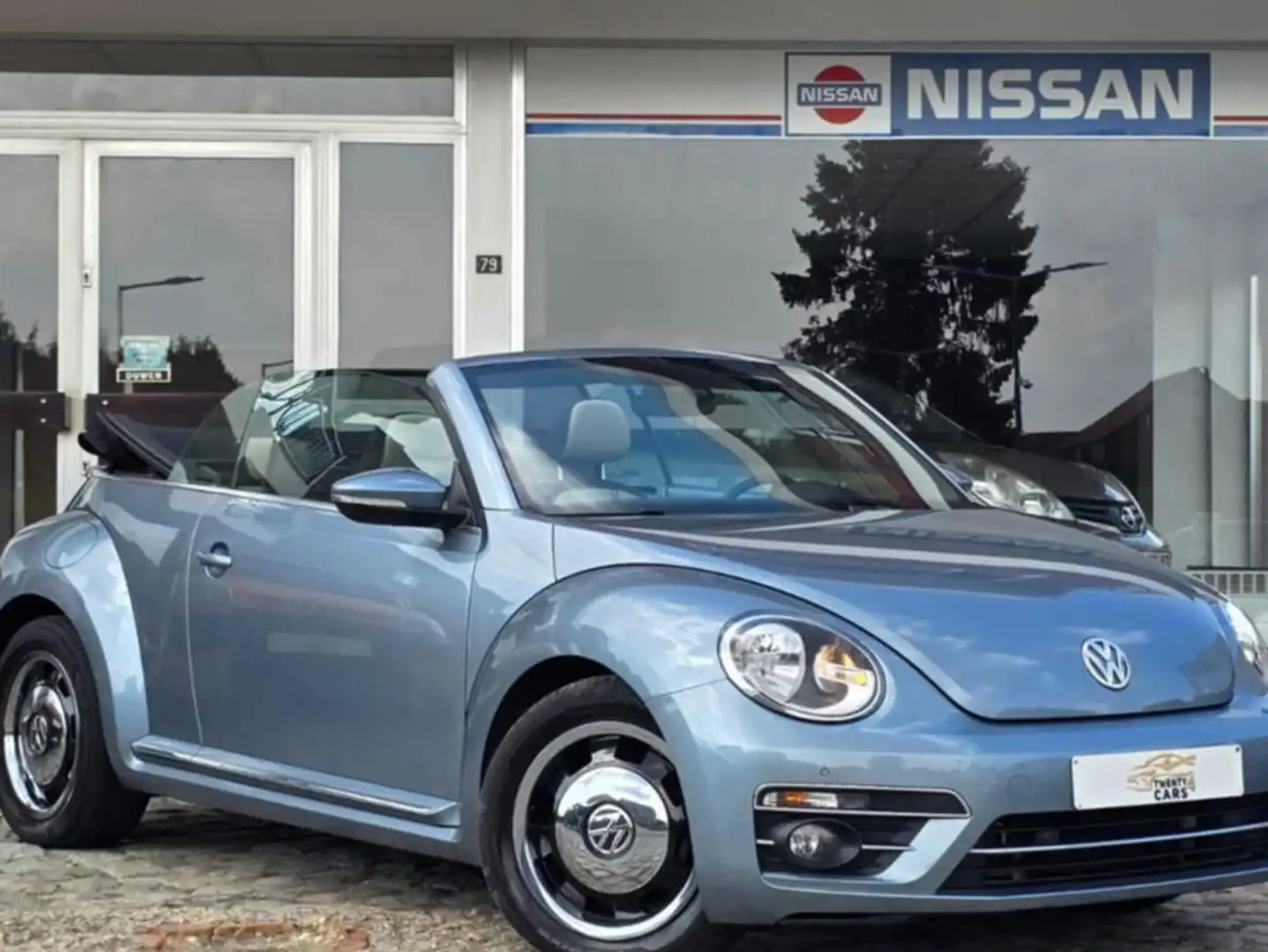 Volkswagen Beetle Cabriolet 1.2 TSI Camera CruiseC Airco Park ZetelV Синий - 2