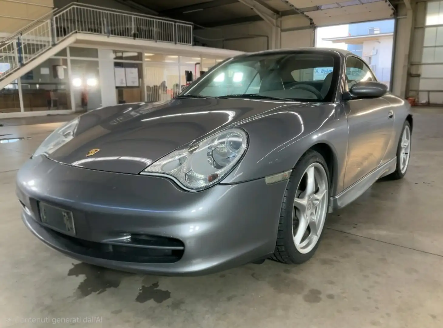 Porsche 911 911 Cabrio 3.6 Carrera 320cv Grau - 2