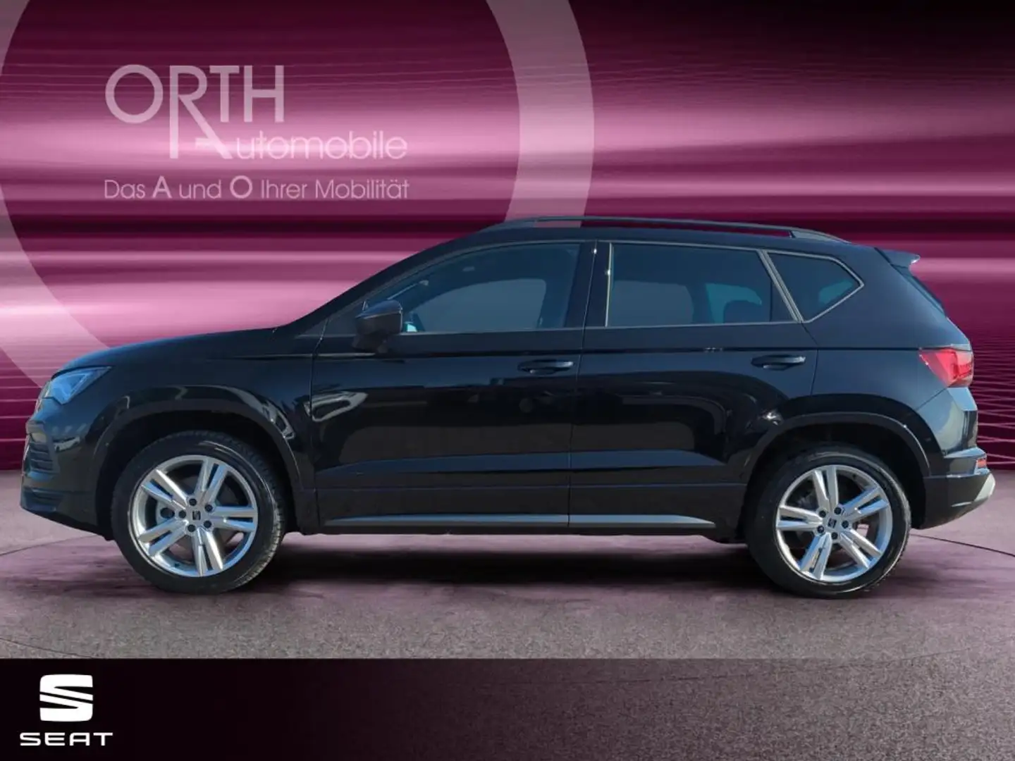 SEAT Ateca FR 1.5TSI 150PS 6-Gang PANO NAVI AHK LED Noir - 2