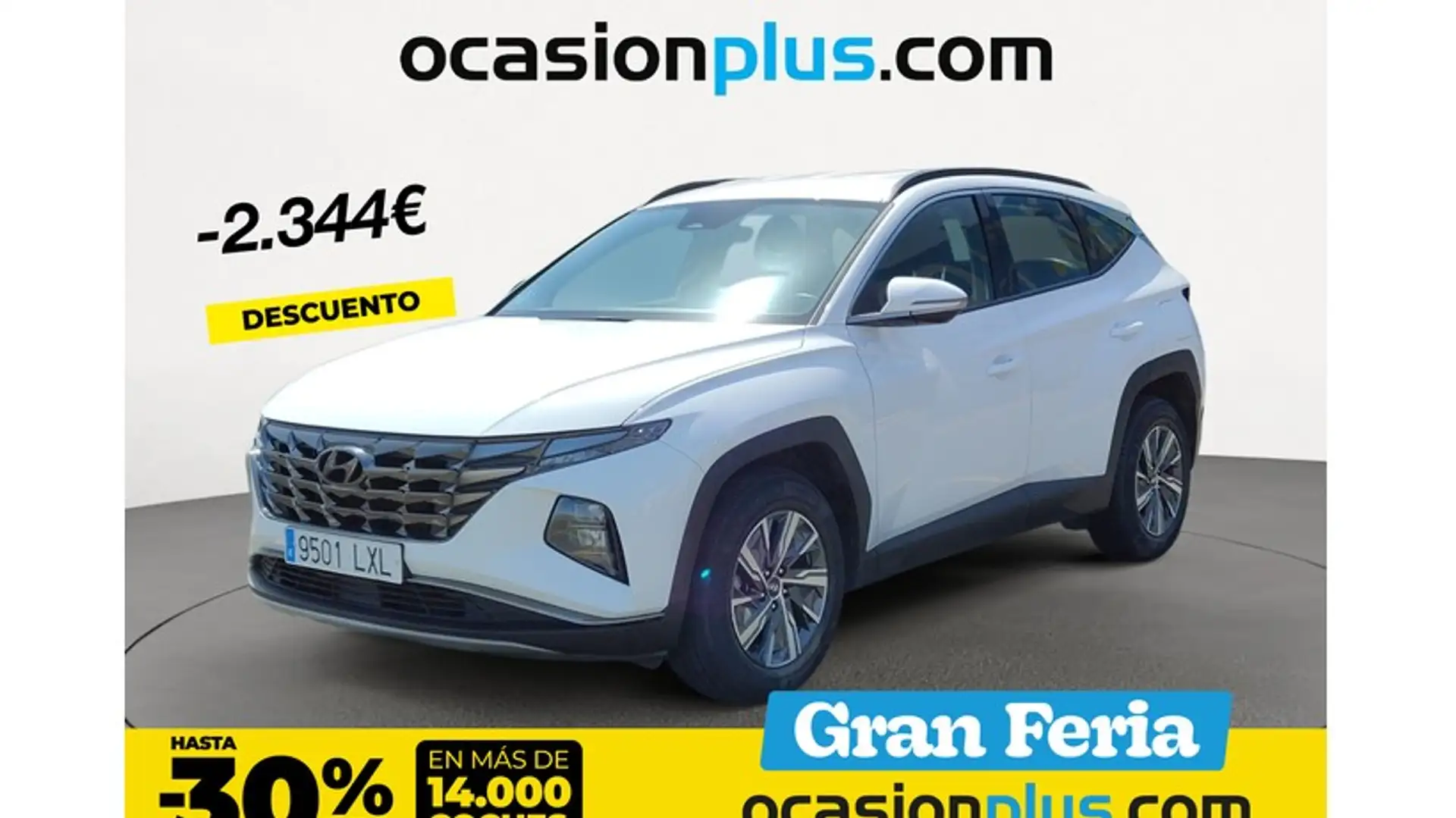 Hyundai TUCSON 1.6 TGDI HEV Maxx AT Blanc - 1