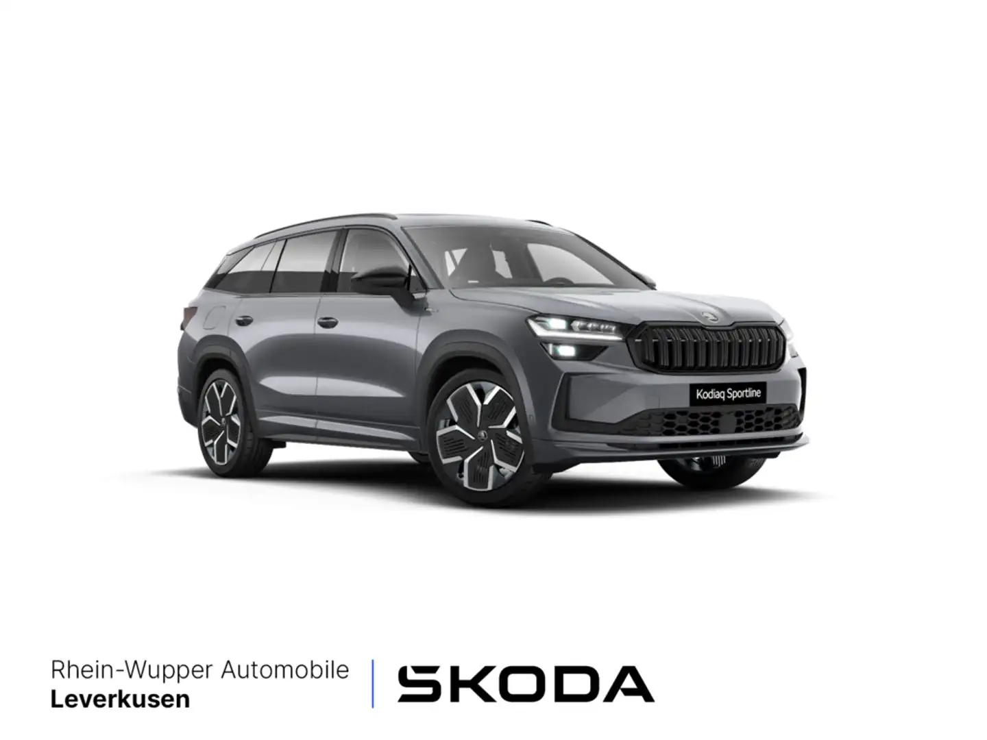 Skoda Kodiaq TDI 4x4 Sportline PANO HUD 360° AHK KA Grau - 1