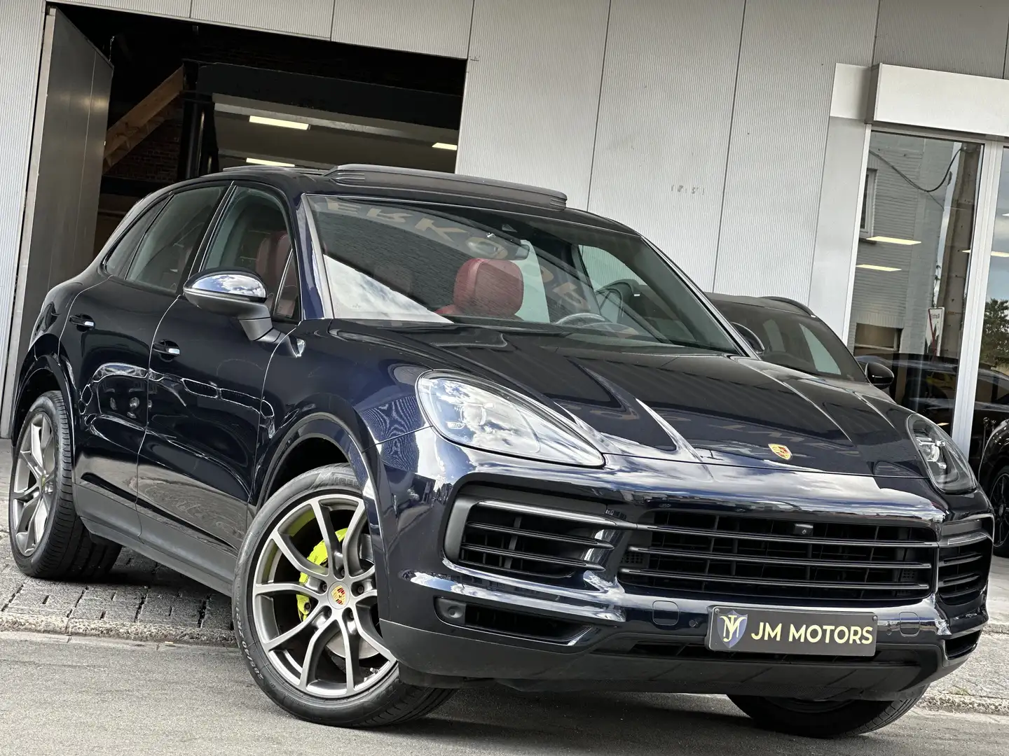 Porsche Cayenne E-Hybrid Tiptronic S Chrono Pakket Blauw - 2