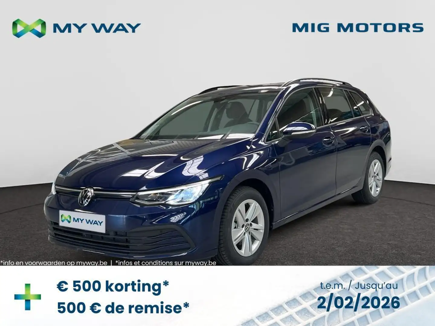 Volkswagen Golf Variant !! CG53CM 0 GPF1PF1 GPG4PG4 GPLAPLA MSPRQH1 GRBDRBD GW14W14 GW47W47 GYOSYOS MSPU79H Blau - 1