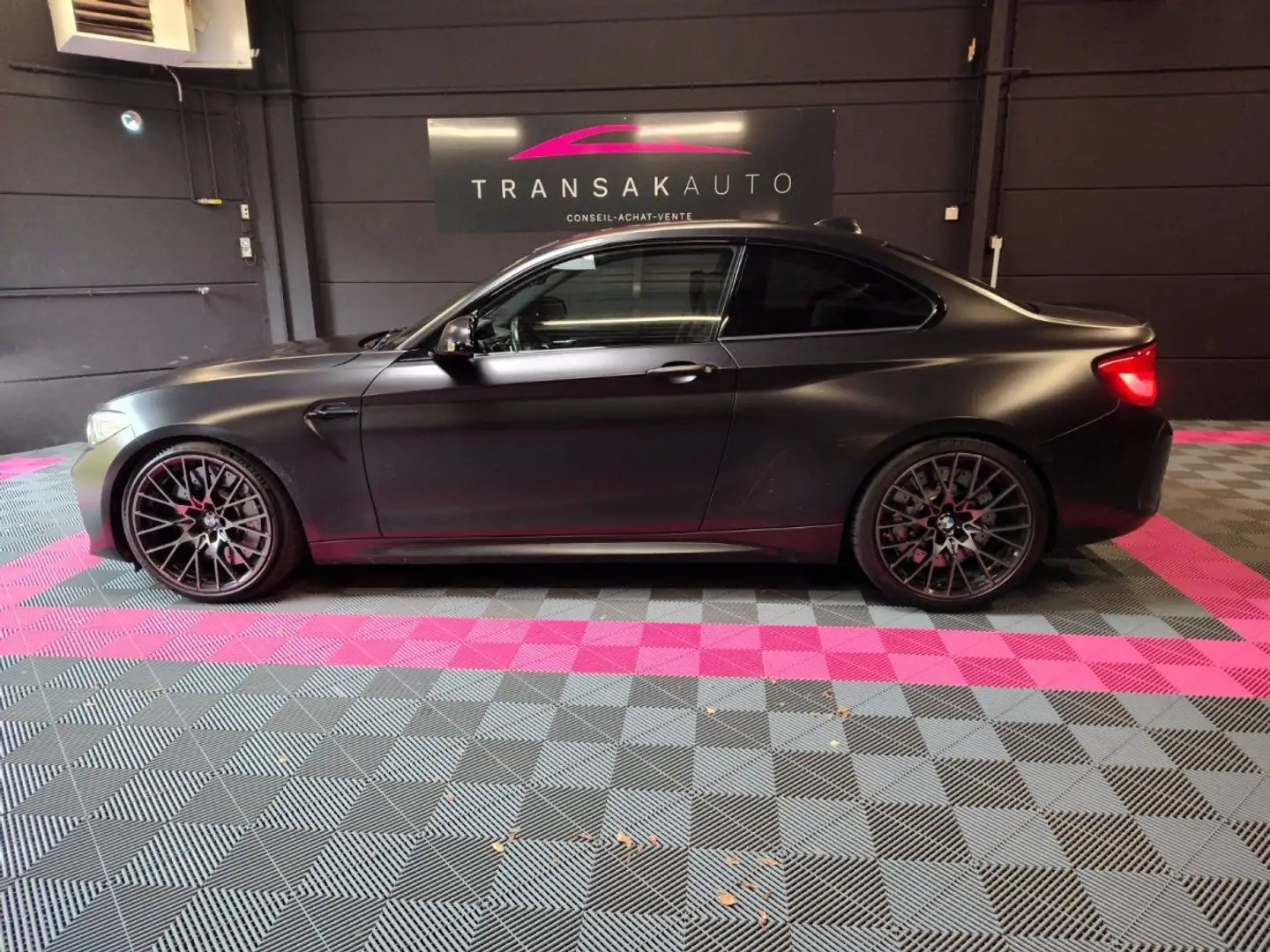 BMW M2 COMPETITION F87 410 ch M DKG7 /Harman Kardon/Ligne complète Scorpion à clapets/Caméra Blauw - 2