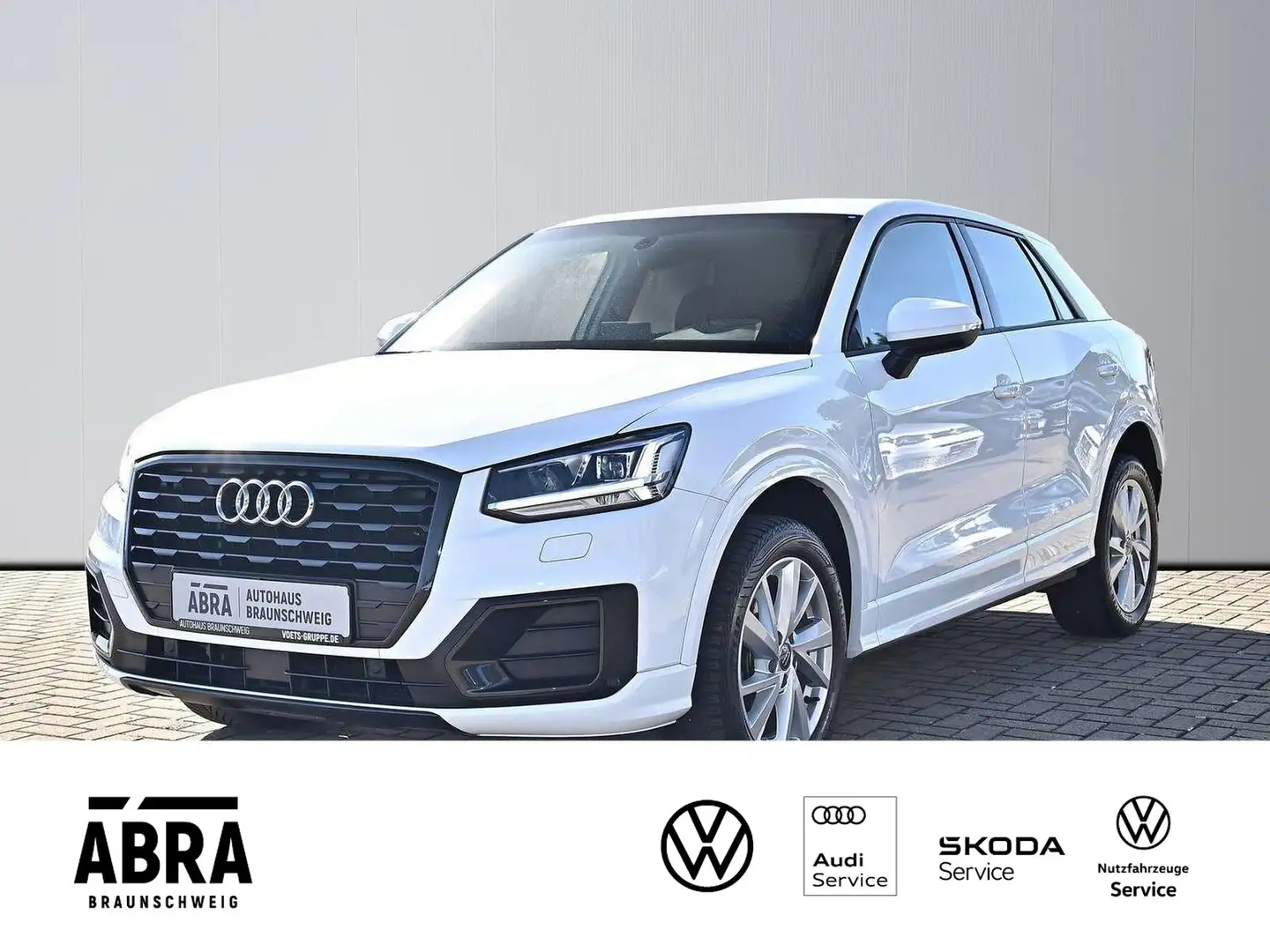 Audi Q2 1.0 TSI design ultra S-tronic LED+NAV+PDC+GRA Bianco - 1