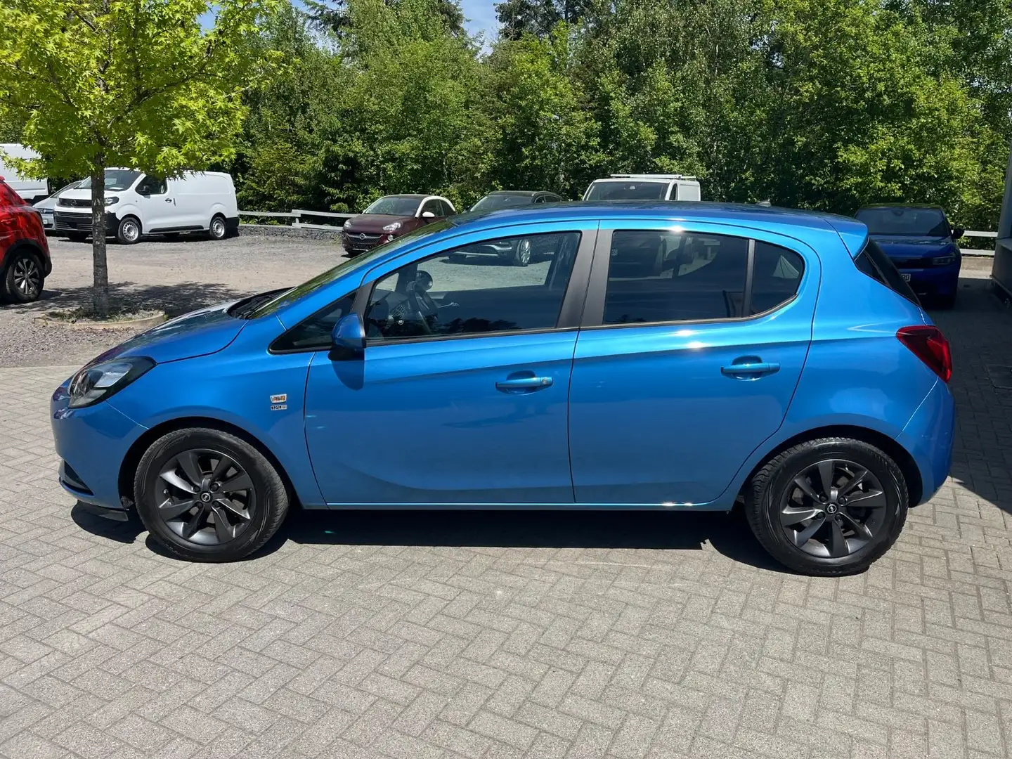 Opel Corsa BLAU E 120 Jahre ecoFlex SHZ*LHZ* Bleu - 2