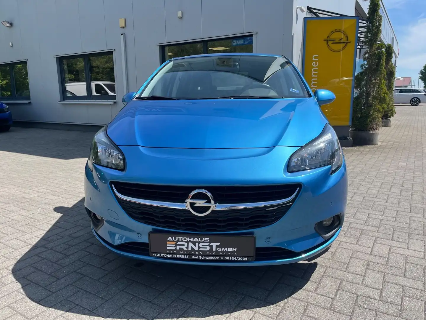 Opel Corsa BLAU E 120 Jahre ecoFlex SHZ*LHZ* Bleu - 1