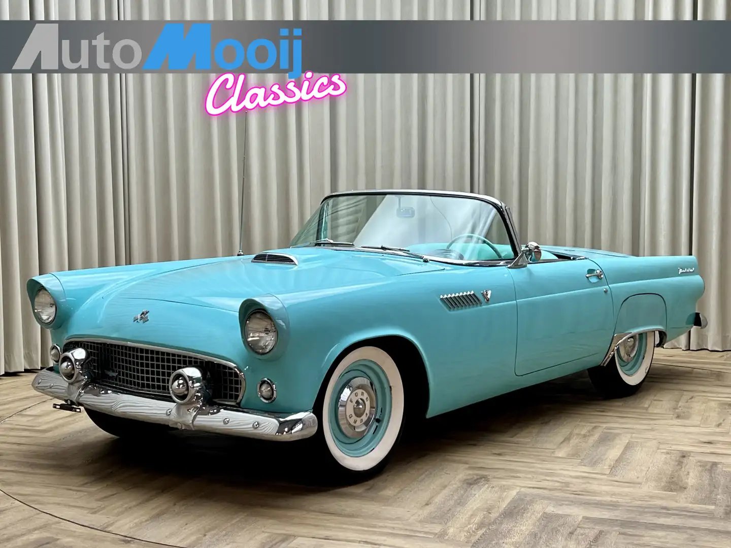 Ford Thunderbird Cabriolet *Rock & Roll* 1955 / First Generation / Verde - 1