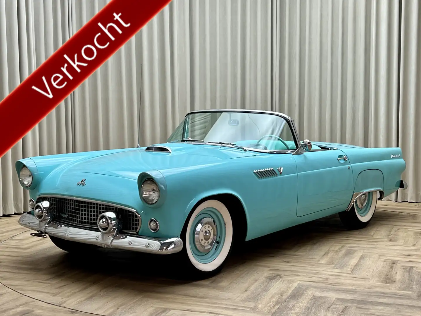 Ford Thunderbird Cabriolet *Rock & Roll* 1955 / First Generation / Vert - 1
