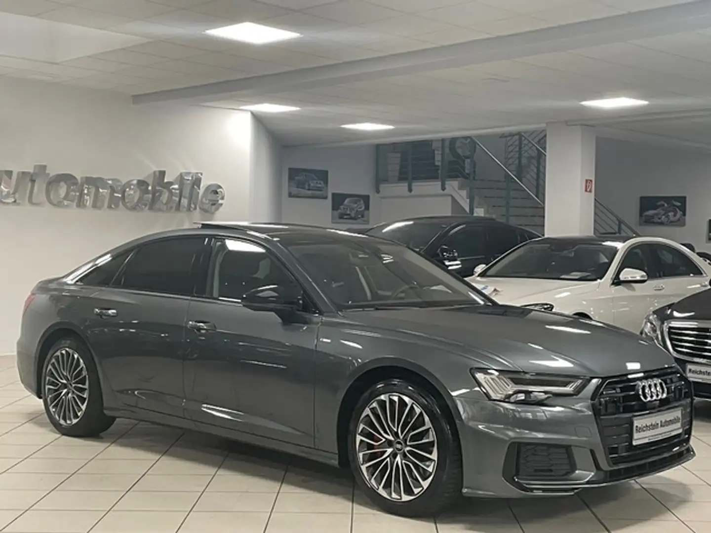 Audi A6 55 TFSI e quattro S LINE PANO AHK NETTO 34000 Grau - 2