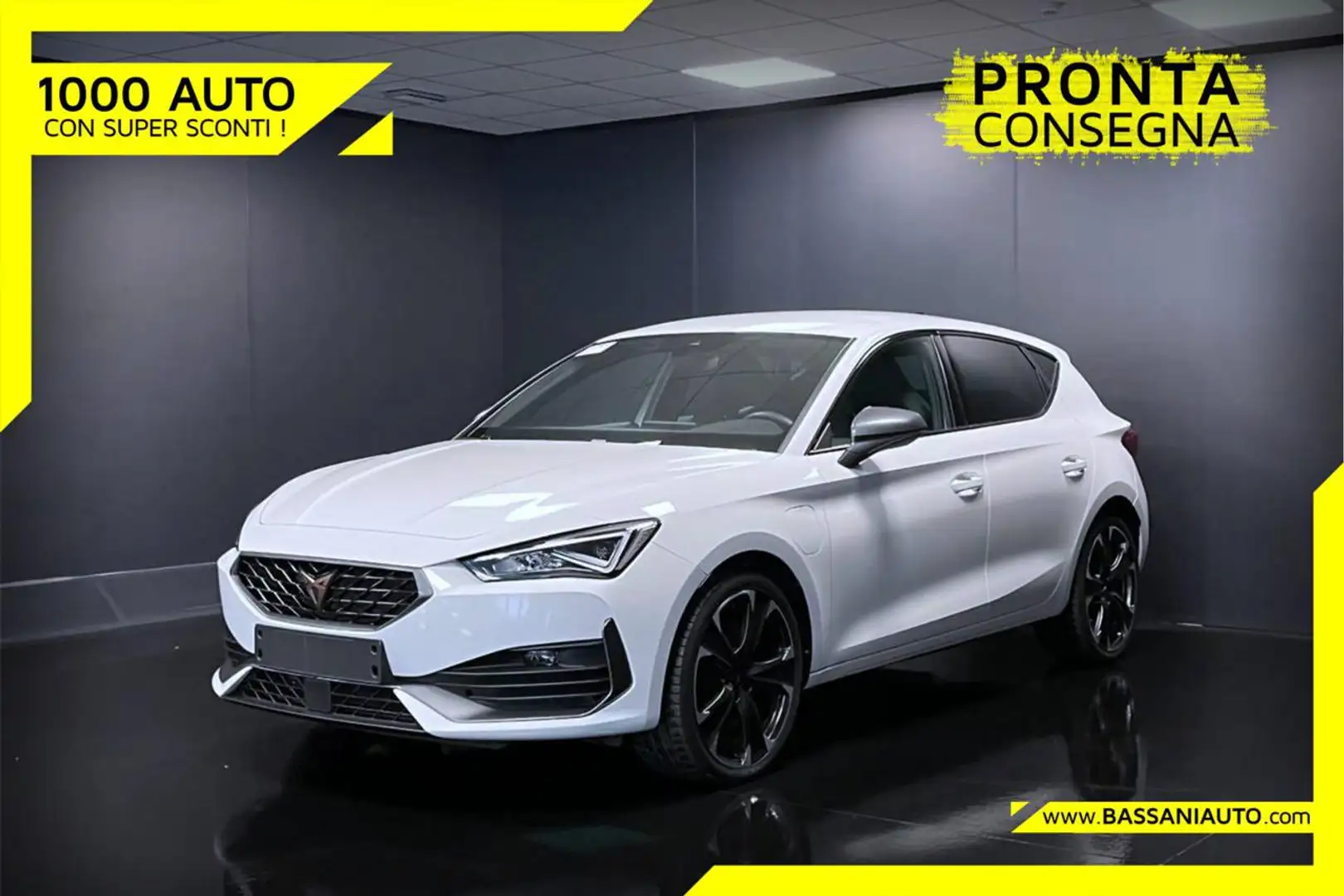CUPRA Leon 1.4 e-HYBRID 245 CV DSG VZ Bianco - 1