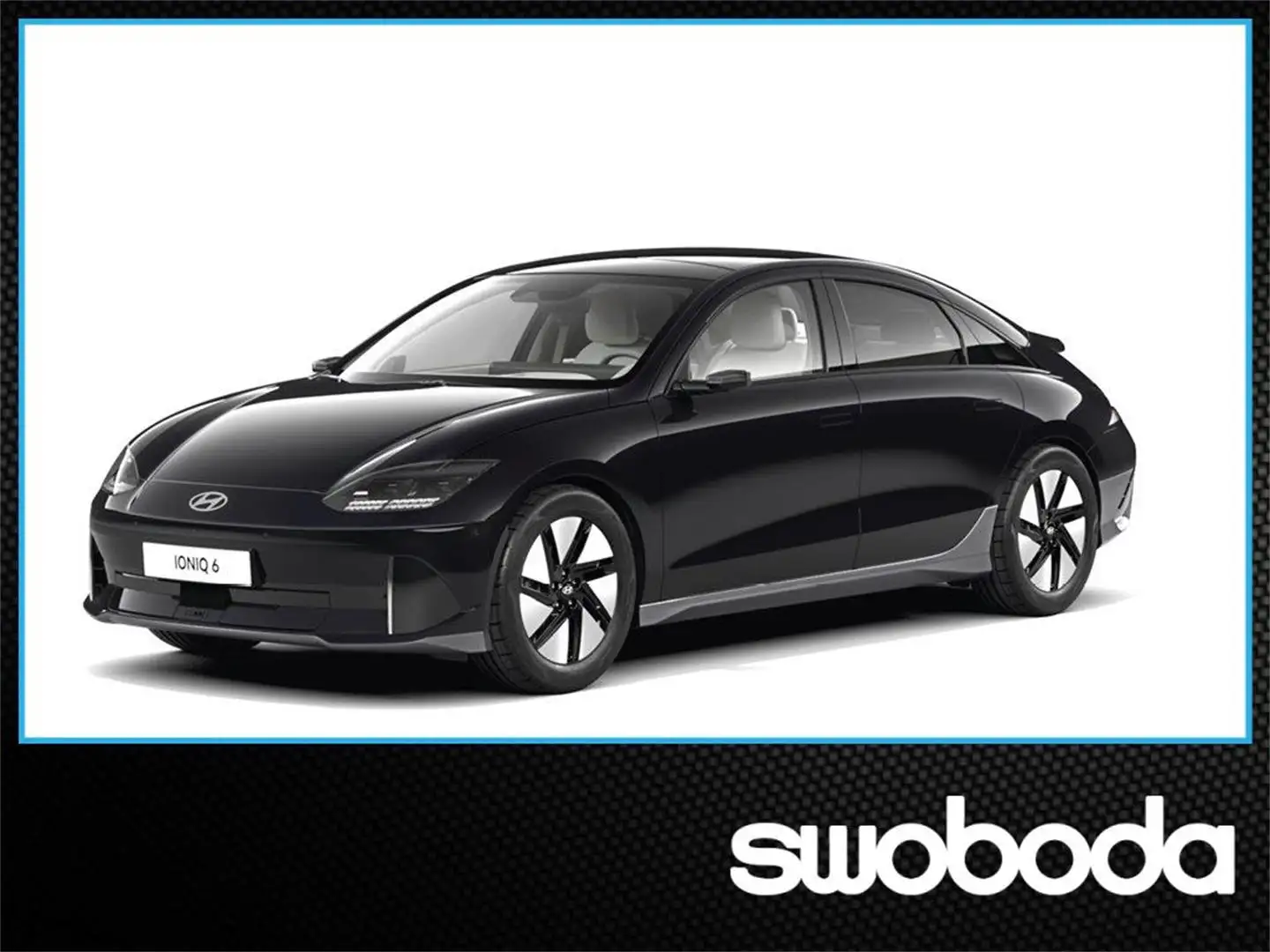 Hyundai IONIQ 6 PLUS LINE 77,4 kWh i65p2-P1-O4 Schwarz - 1