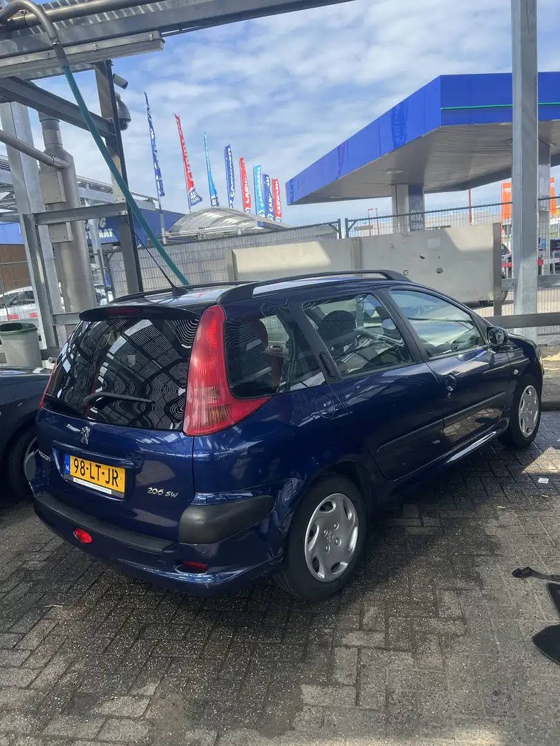 Peugeot 206 1.4 Zwart - 1
