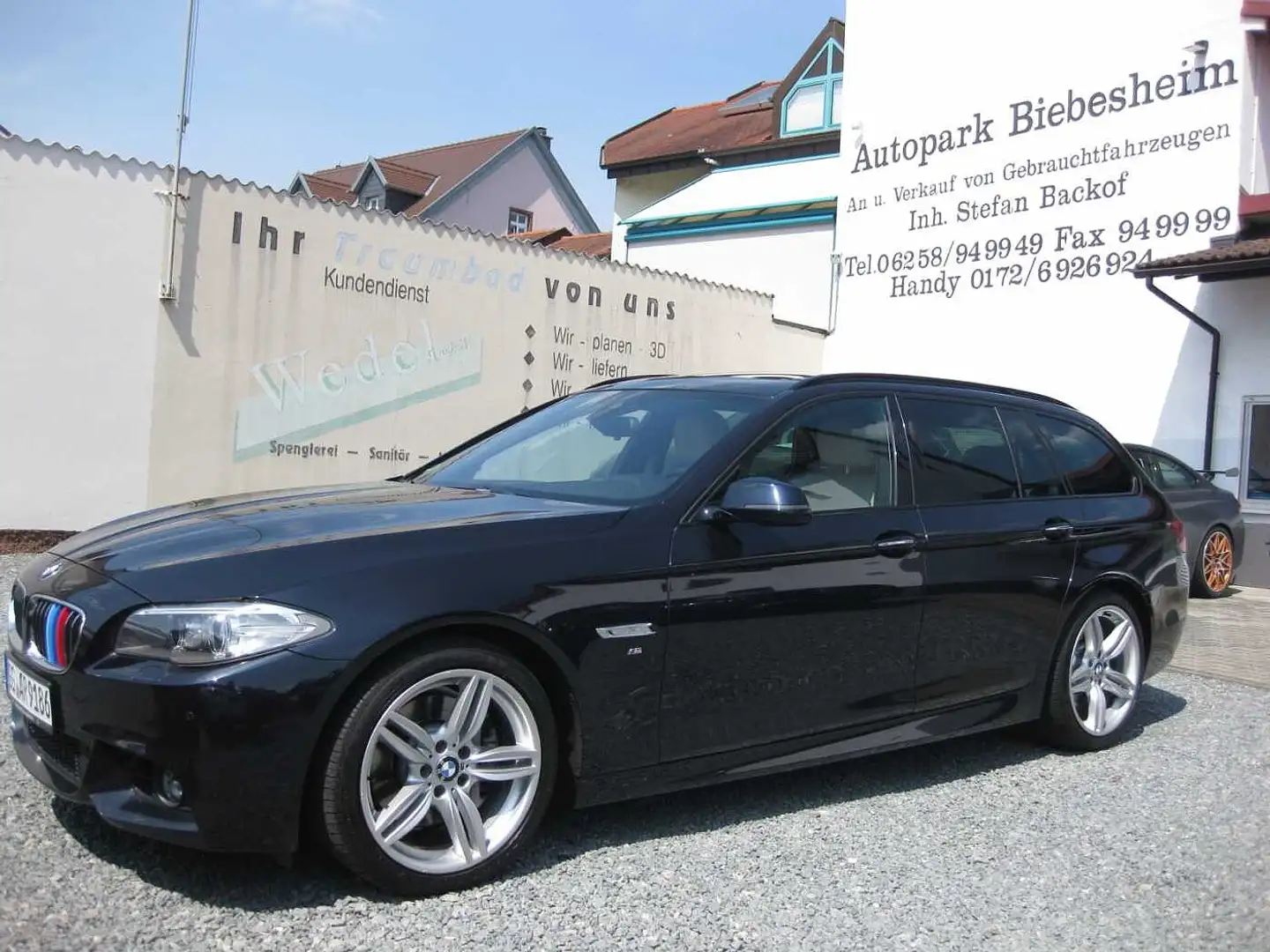 BMW 525 d xDrive Touring Aut. M-Paket 8fach Zwart - 1