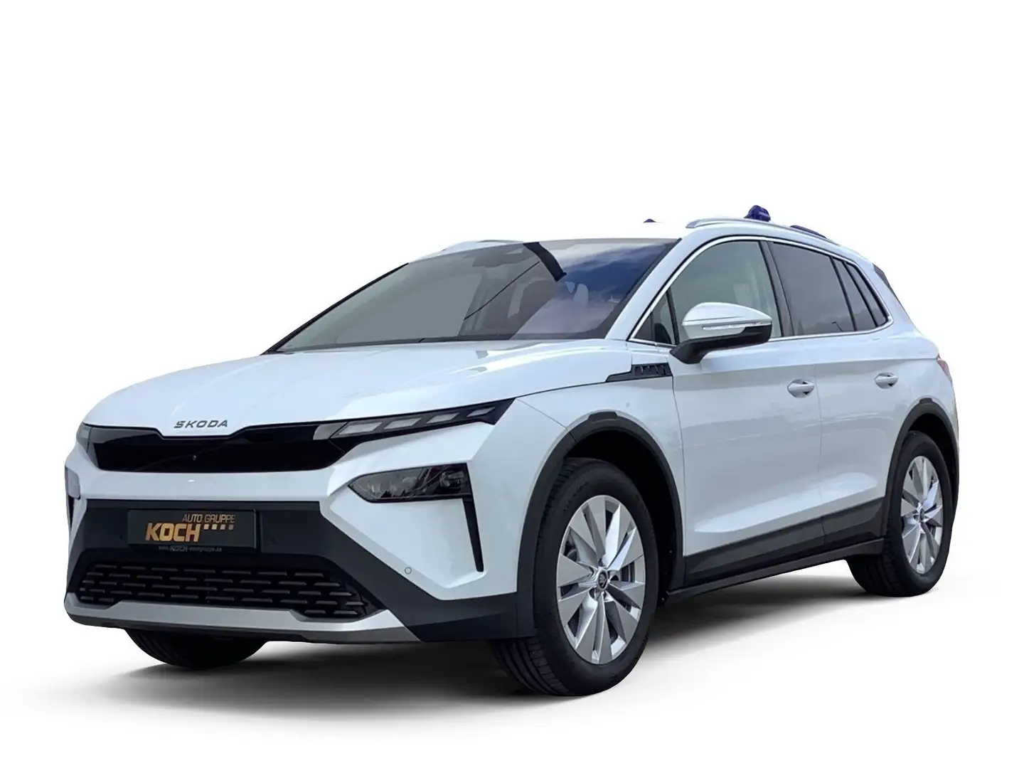 Skoda Elroq 85*NAVI*MATRIX-LED*360°KAM*AHK*ACC*CANTON* Blanc - 2