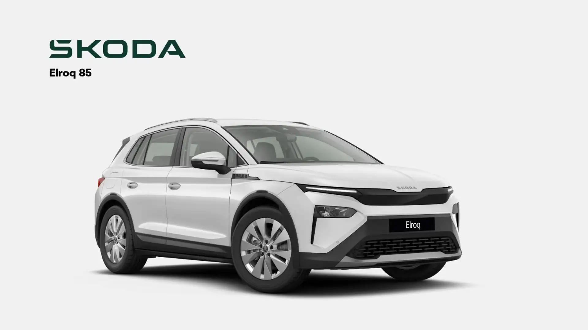 Skoda Elroq 85*NAVI*MATRIX-LED*360°KAM*AHK*ACC*CANTON* Wit - 2