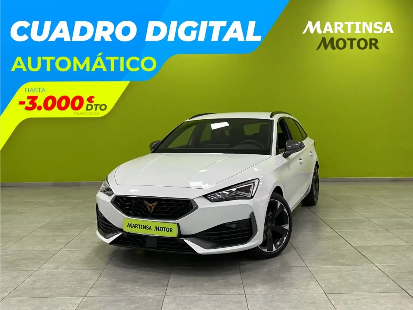 CUPRA Leon 1.5 eTSI 110 DSG Blanco - 1