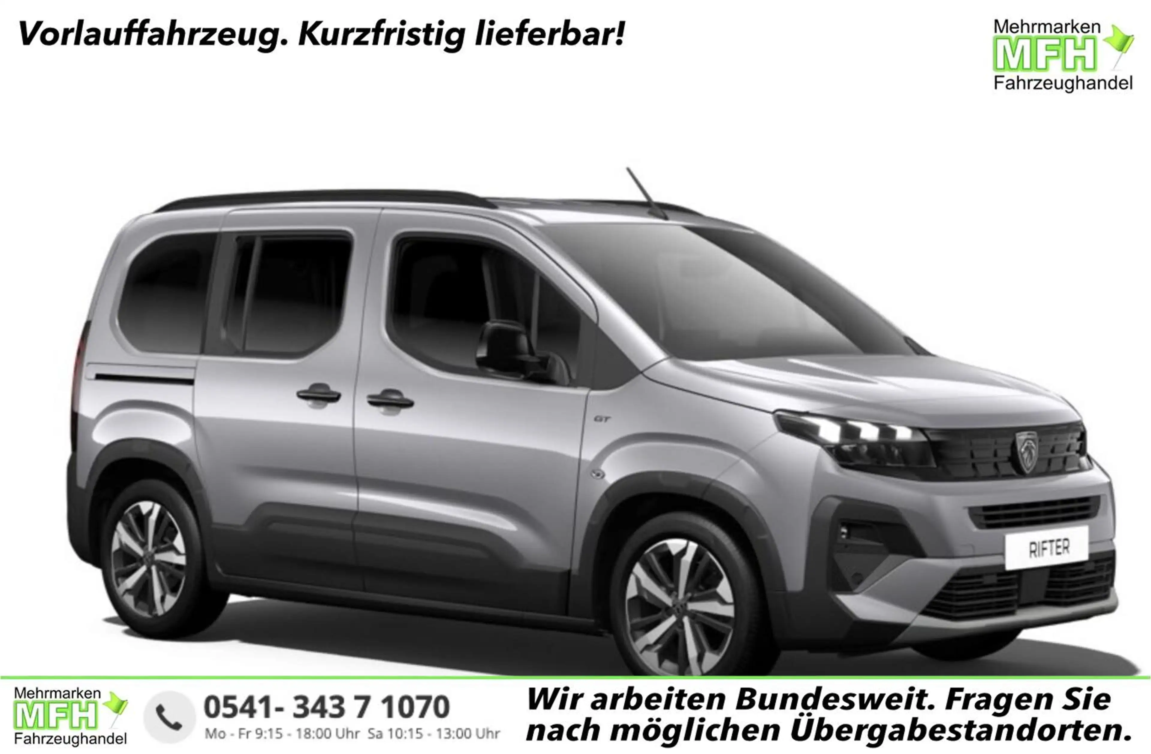 Peugeot Rifter GT M1 AT Techno+P Connect+P WinterP ACC 96 kW (...