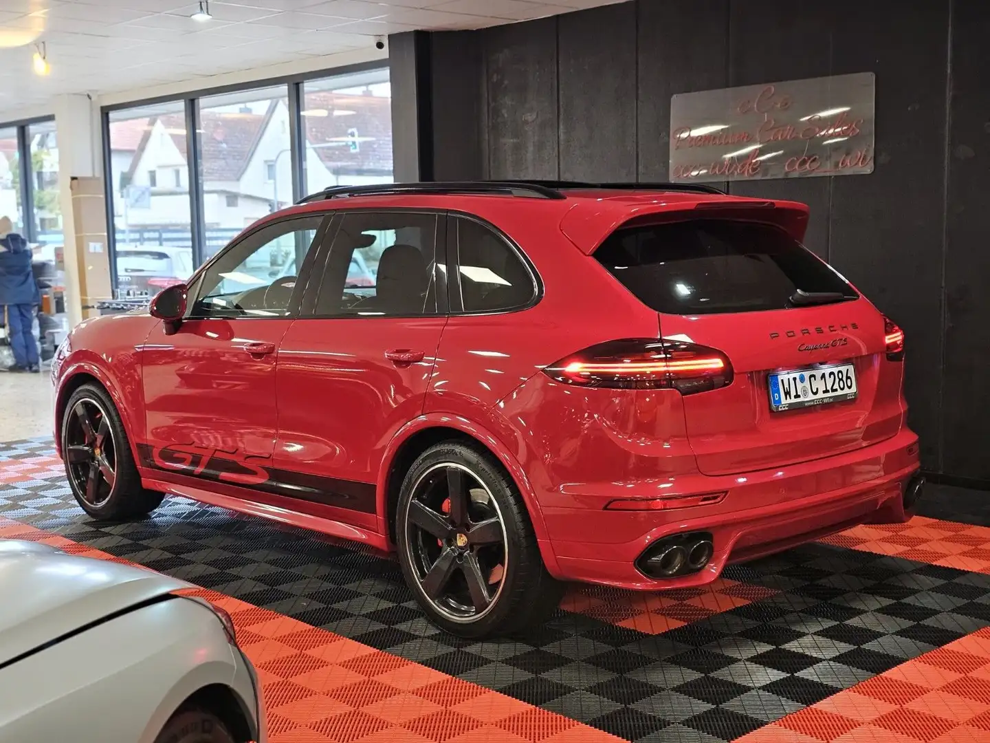 Porsche Cayenne GTS *SPORTDESIGN* (BOSE/PANO/CHRONO/PASM Roşu - 2