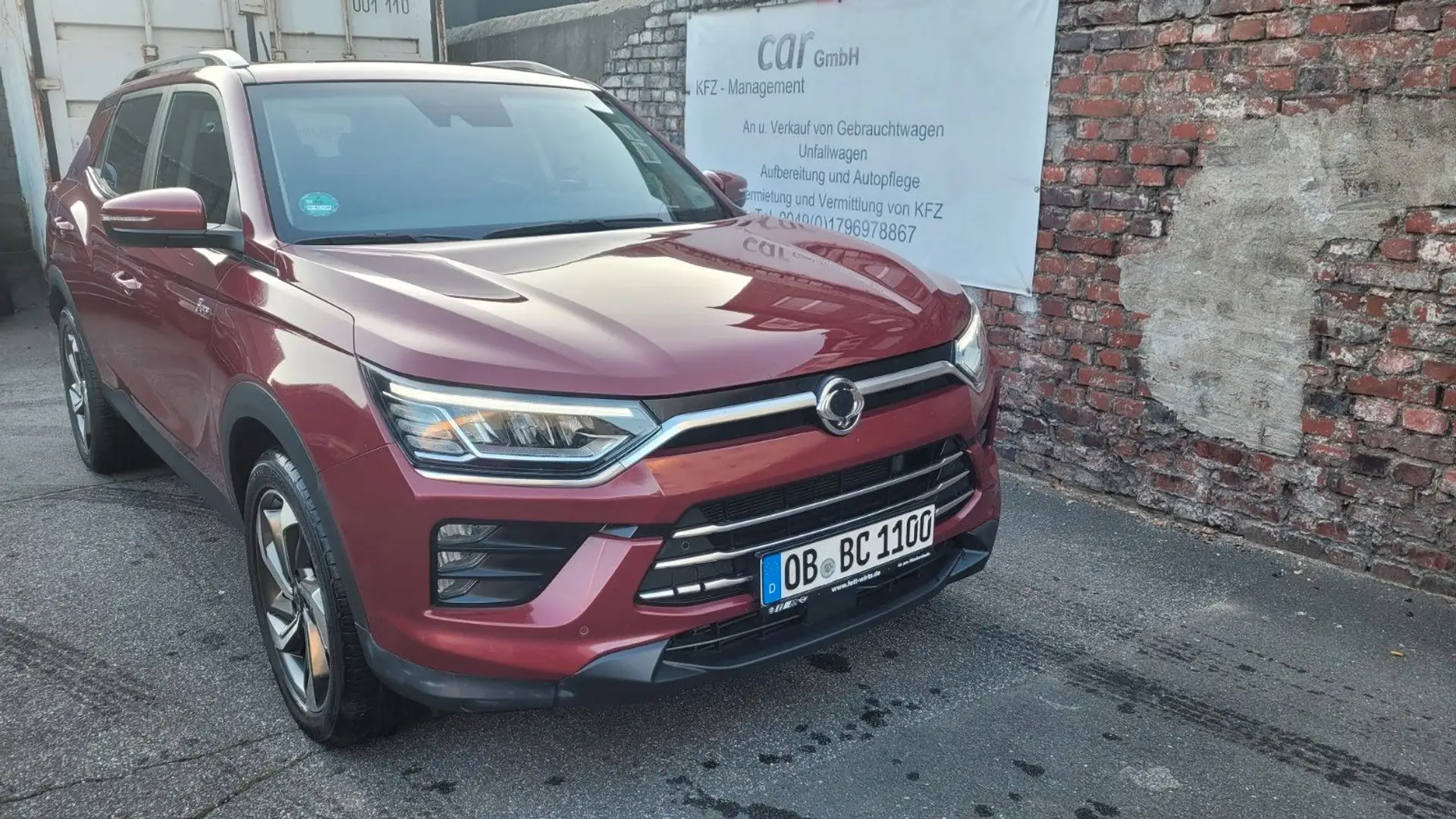 SsangYong Korando 1,5 T-GDI Premium Leder Navi Kamera 19" Rot - 2