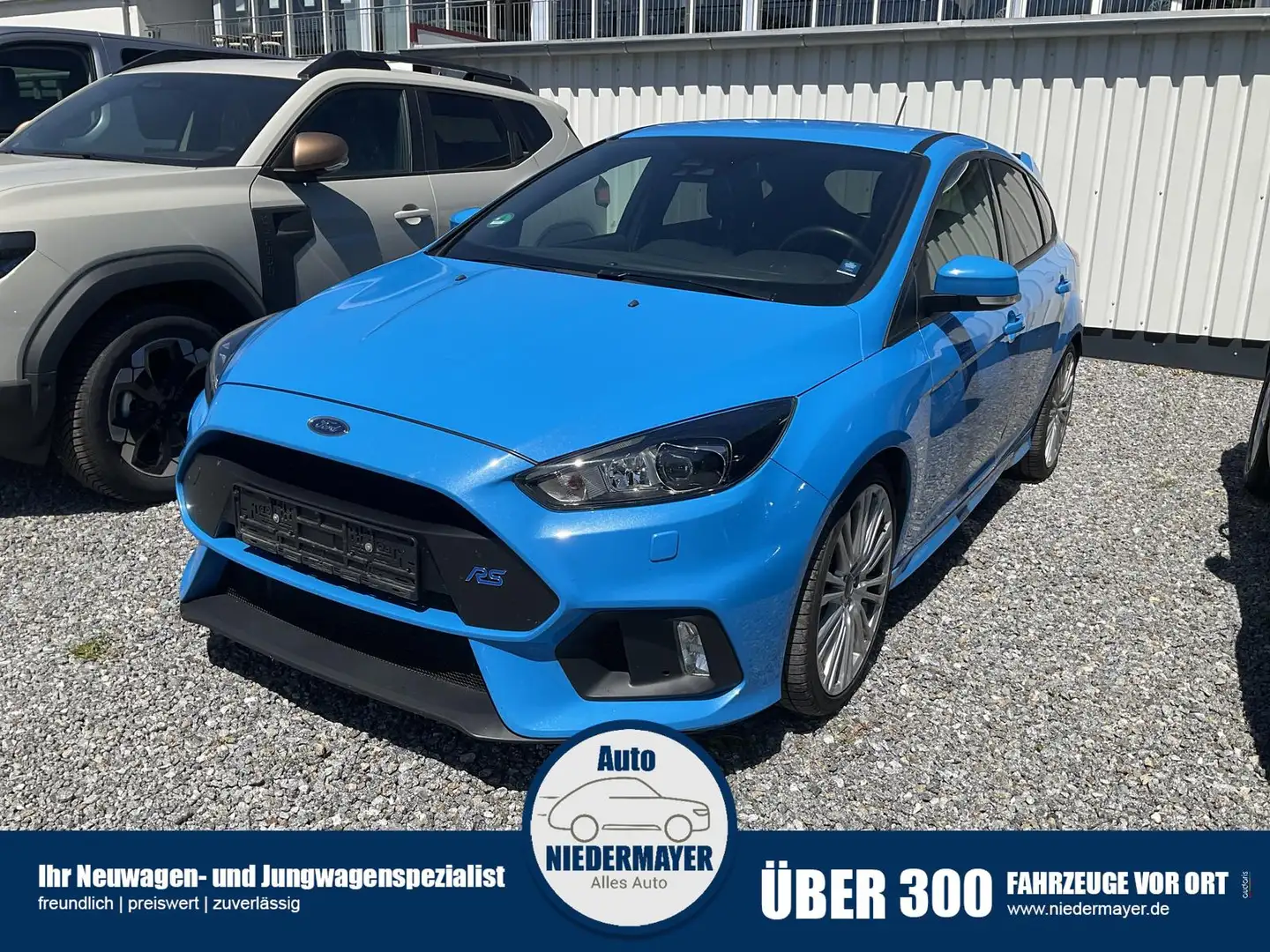 Ford Focus RS 2.3 EcoBoost, Navi, Kamera, 19-Zoll Blauw - 1
