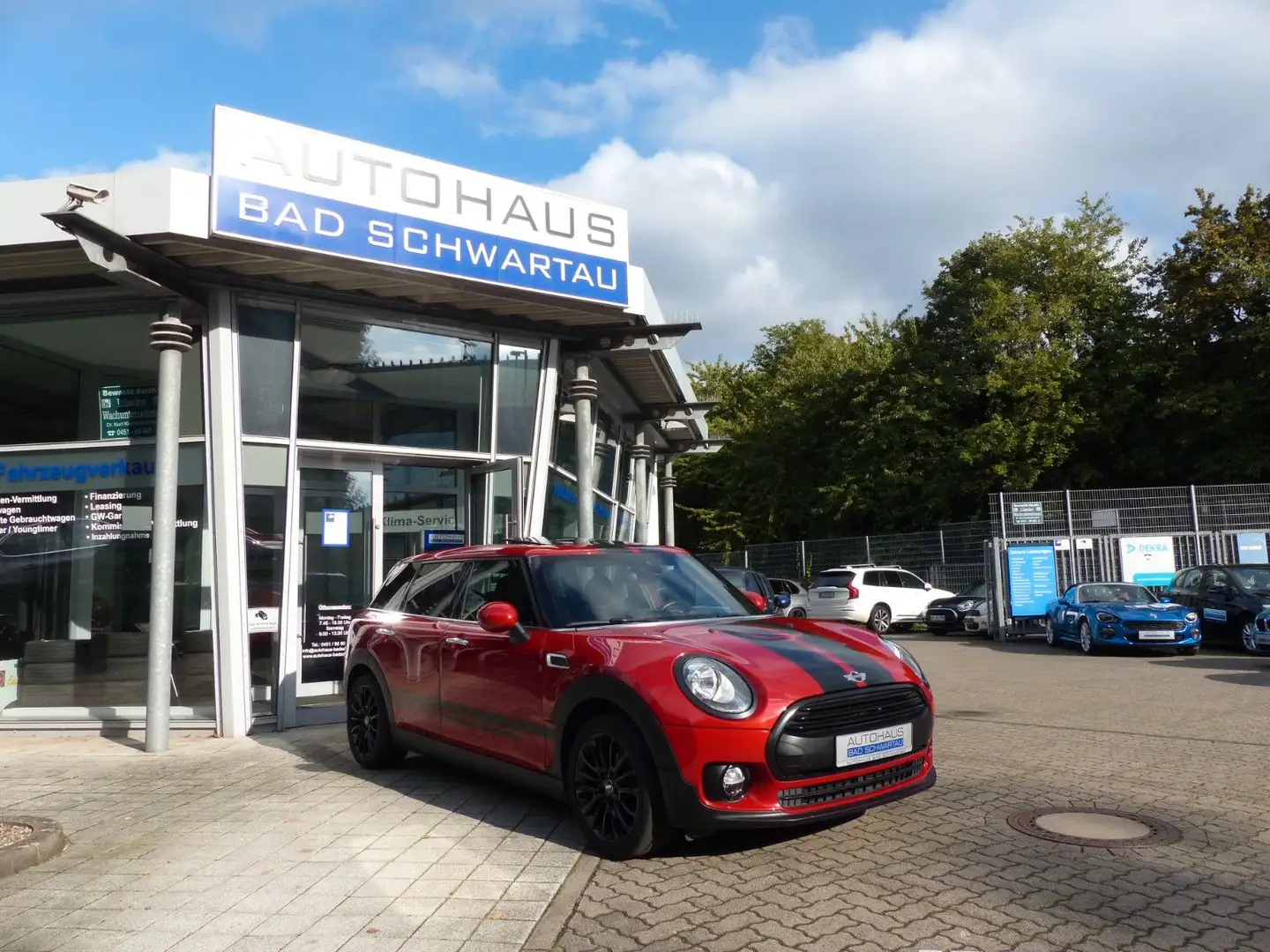 MINI One Clubman Clubman One, Panoramadach, Tempomat, Klimaaut. Rosso - 1