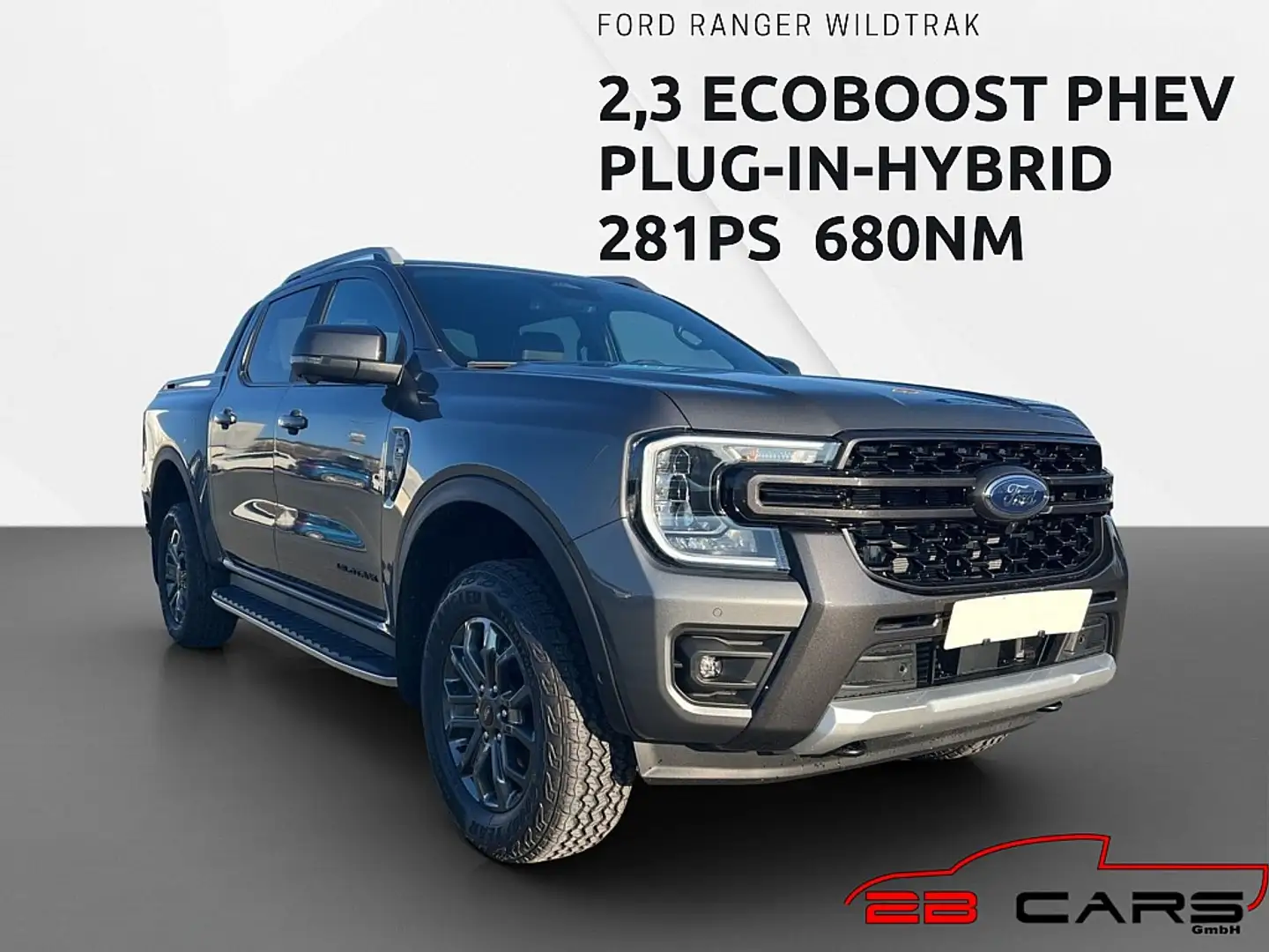 Ford Ranger Ranger DK Wildtrak e-4WD 2.3 EcoBoost 11,8kWhAu... Grau - 1