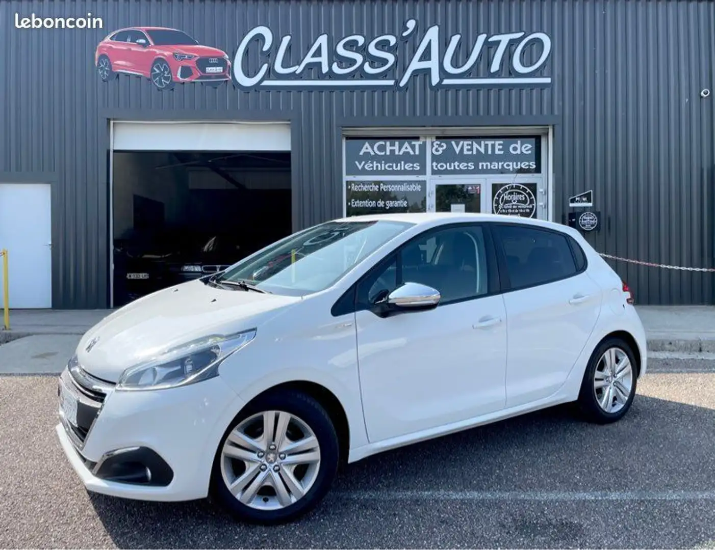 Peugeot 208 (2) 1.2 82 cv E6.2 Evap BVM-5 TBE Blanc - 2