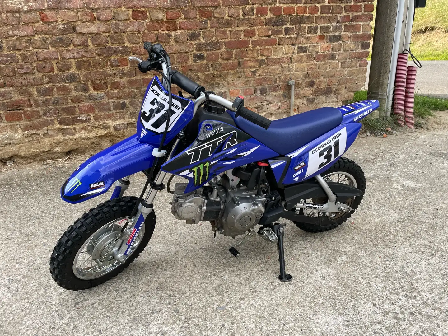 Yamaha TTR 50 Bleu - 1