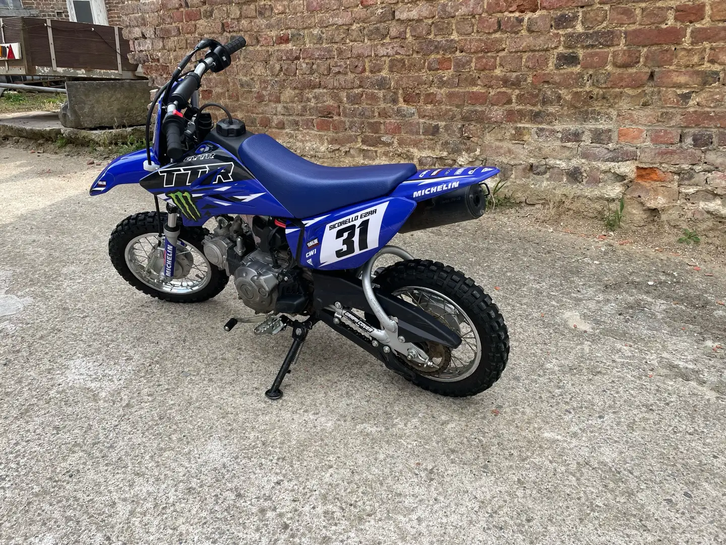 Yamaha TTR 50 Bleu - 2