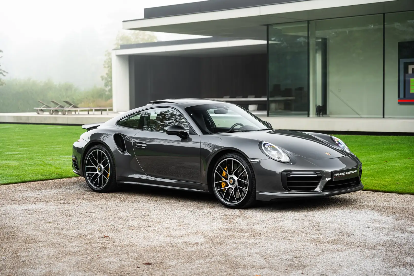 Porsche 991 .2 TURBO S/BURMESTER/18-WAY/LIFT/SUNROOF/PDLS+ Gris - 1