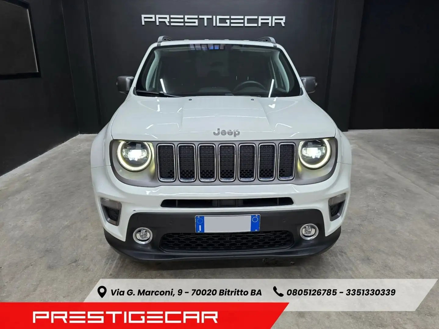 Jeep Renegade 1.6 mjt Limited 2wd 130cv full optional Bianco - 2