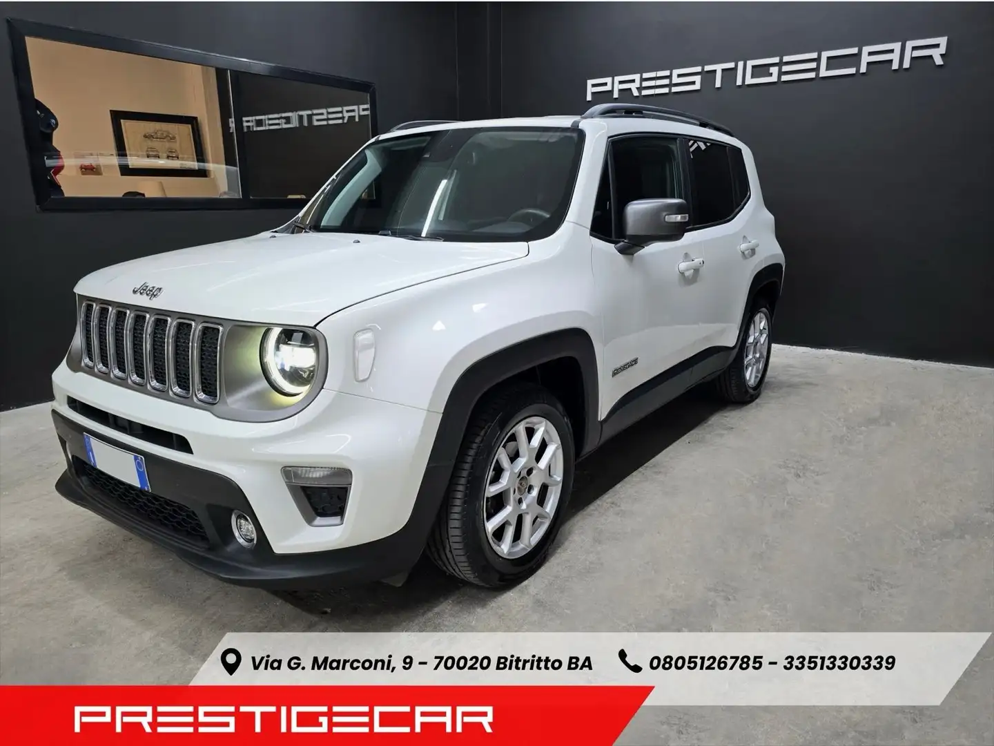 Jeep Renegade 1.6 mjt Limited 2wd 130cv full optional Bianco - 1
