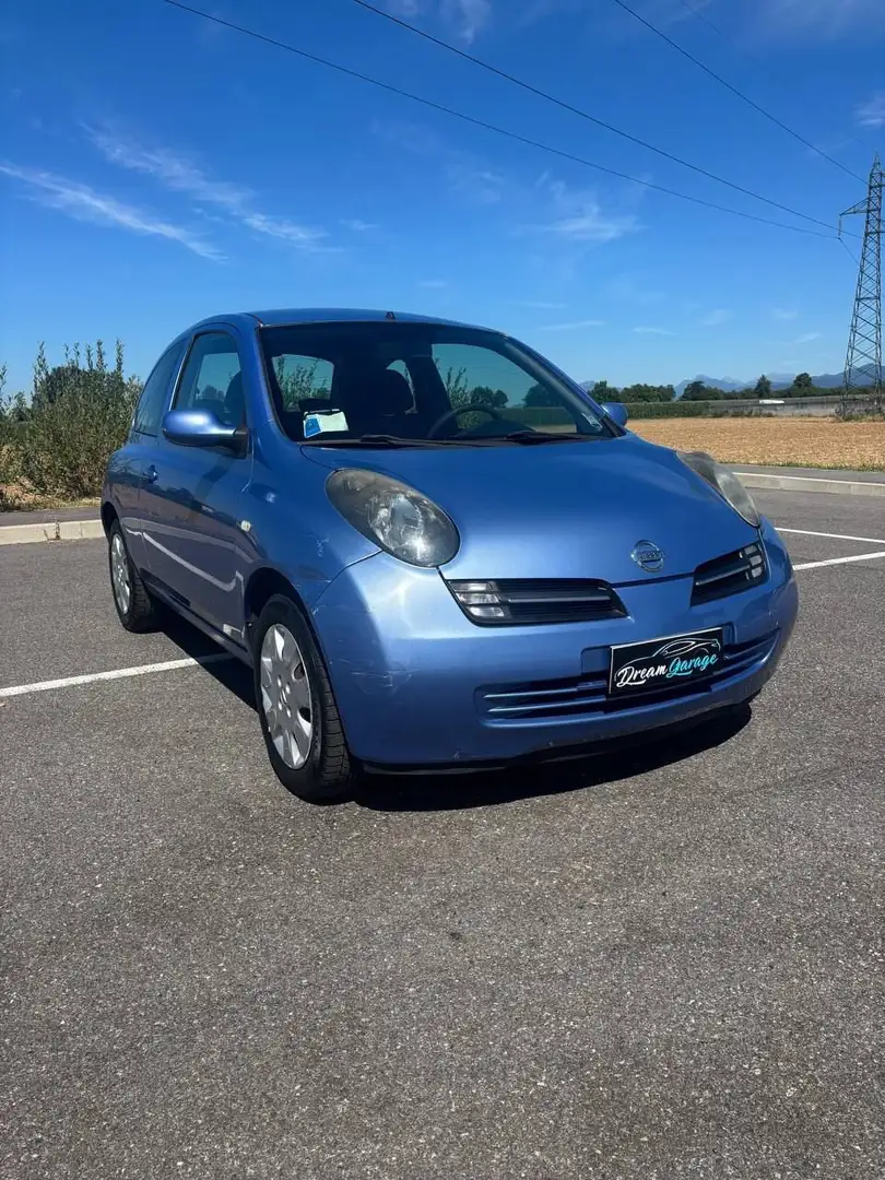 Nissan Micra NEOP. VETRO ANT. ROTTO *CLIMA* Blauw - 1