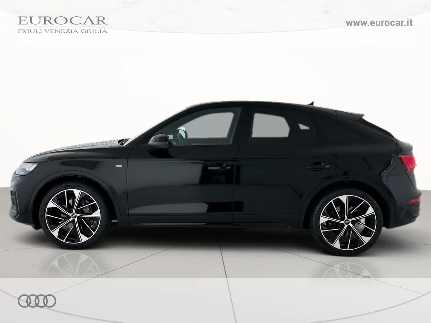 Audi Q5 sportback 40 2.0 tdi mhev 12v s line plus quattro Nero - 2